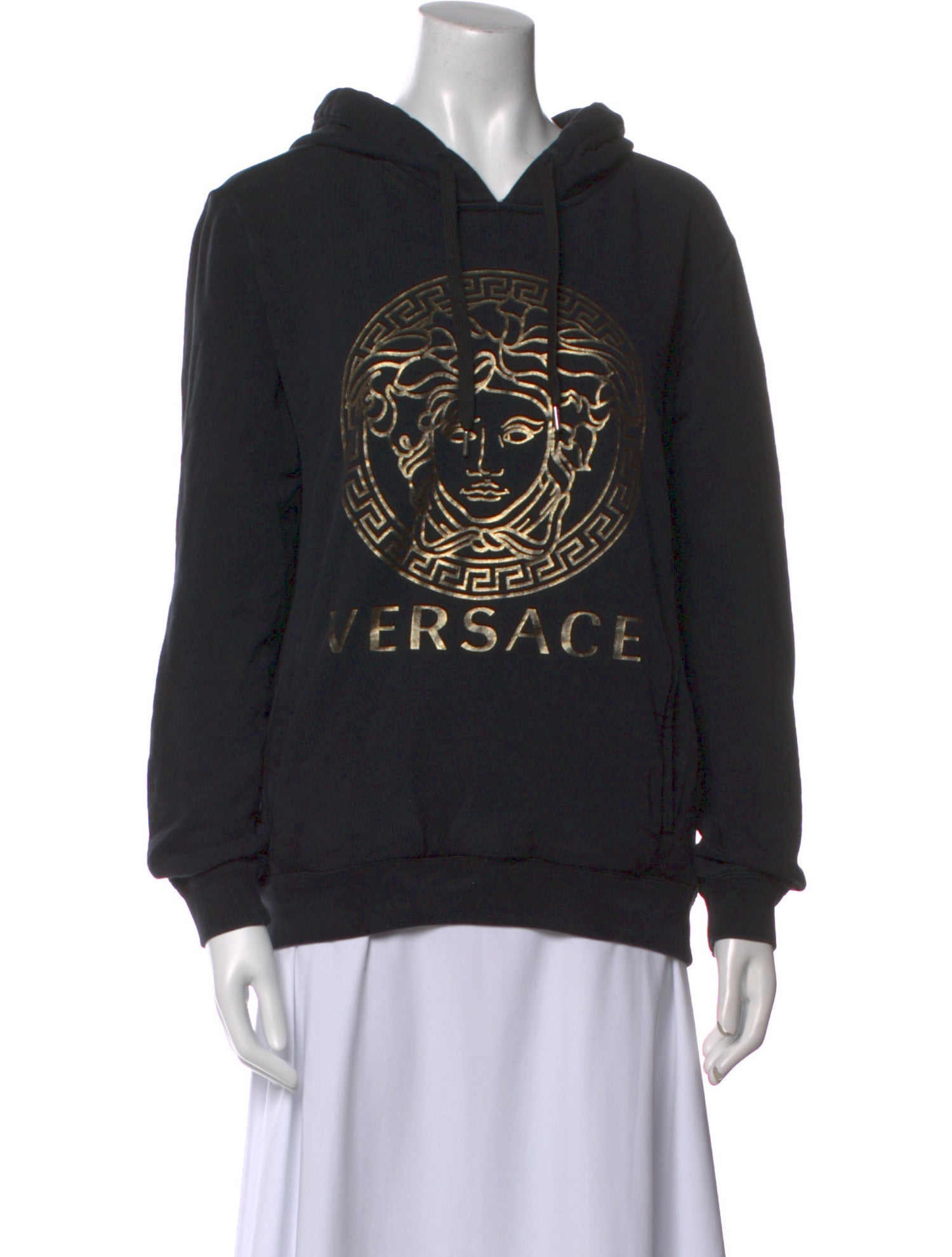 Versace Graphic Print Crew Neck Sweatshirt