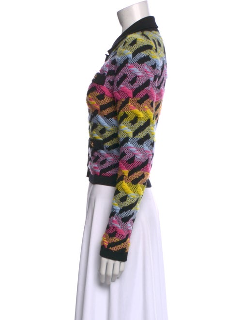 Versace Wool Printed Sweater