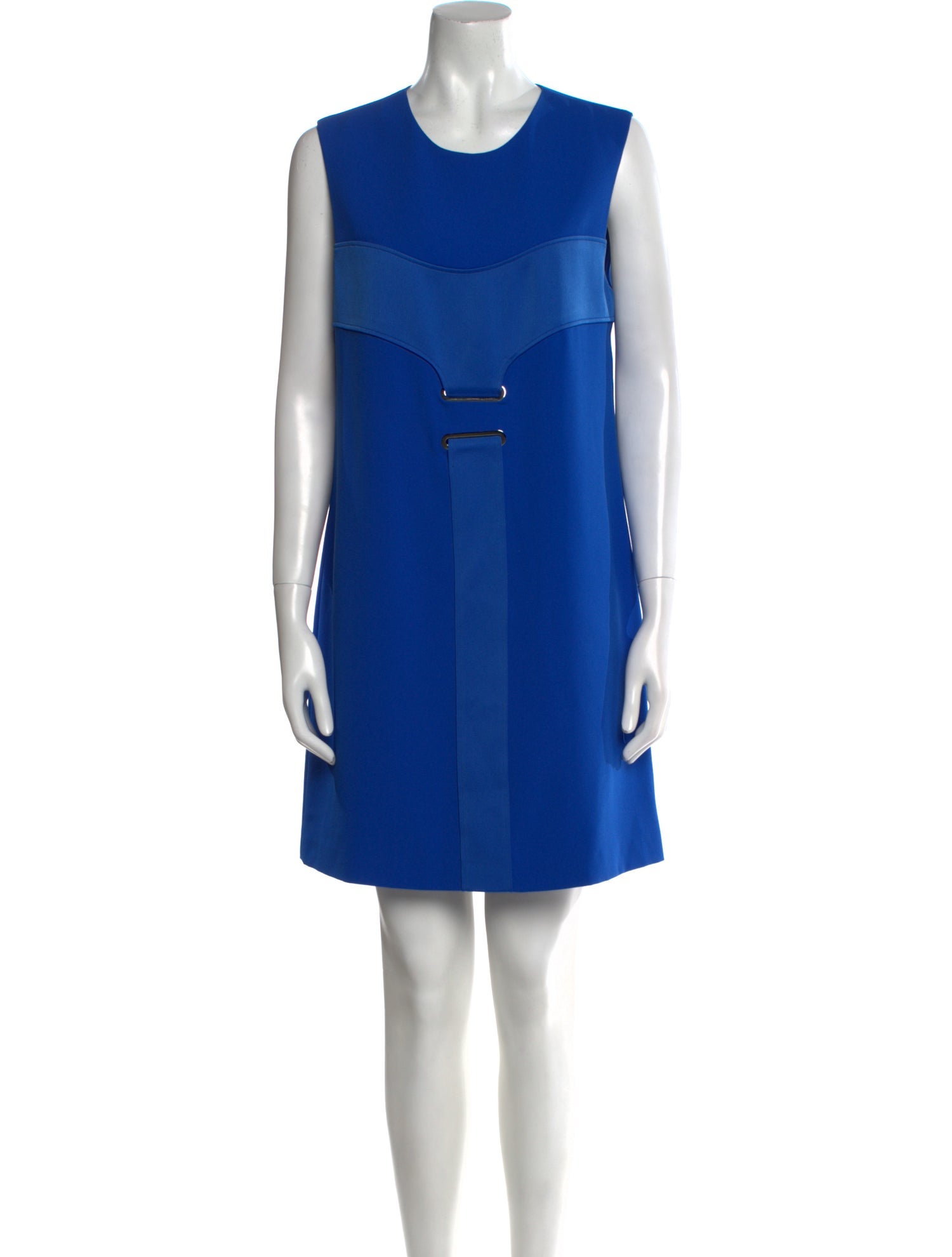 Versace Crew Neck Mini Dress