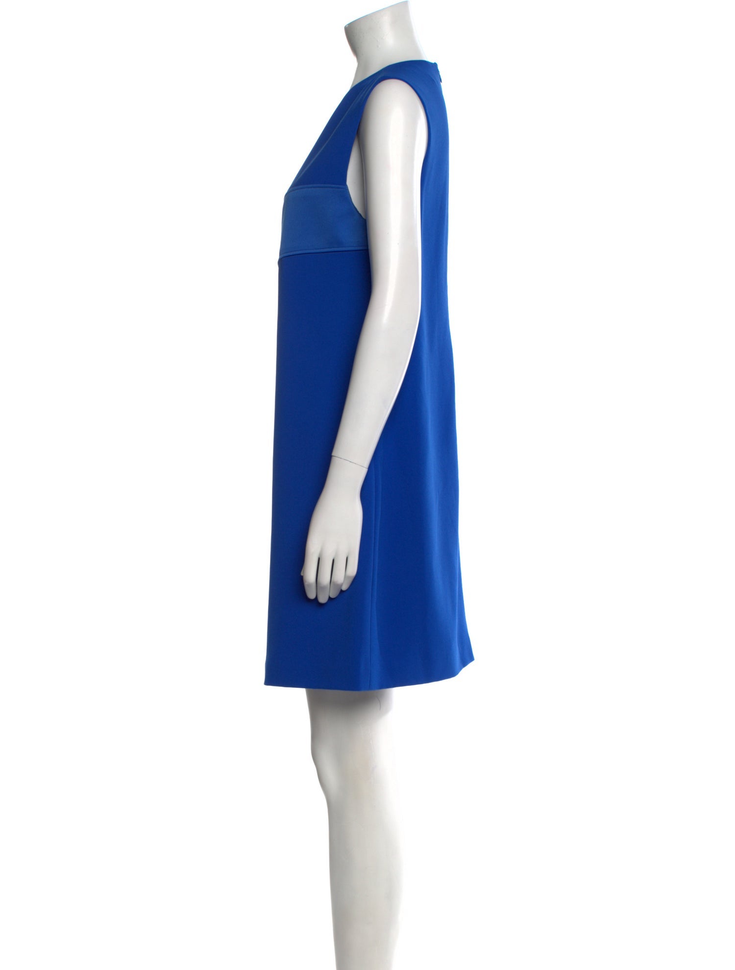 Versace Crew Neck Mini Dress