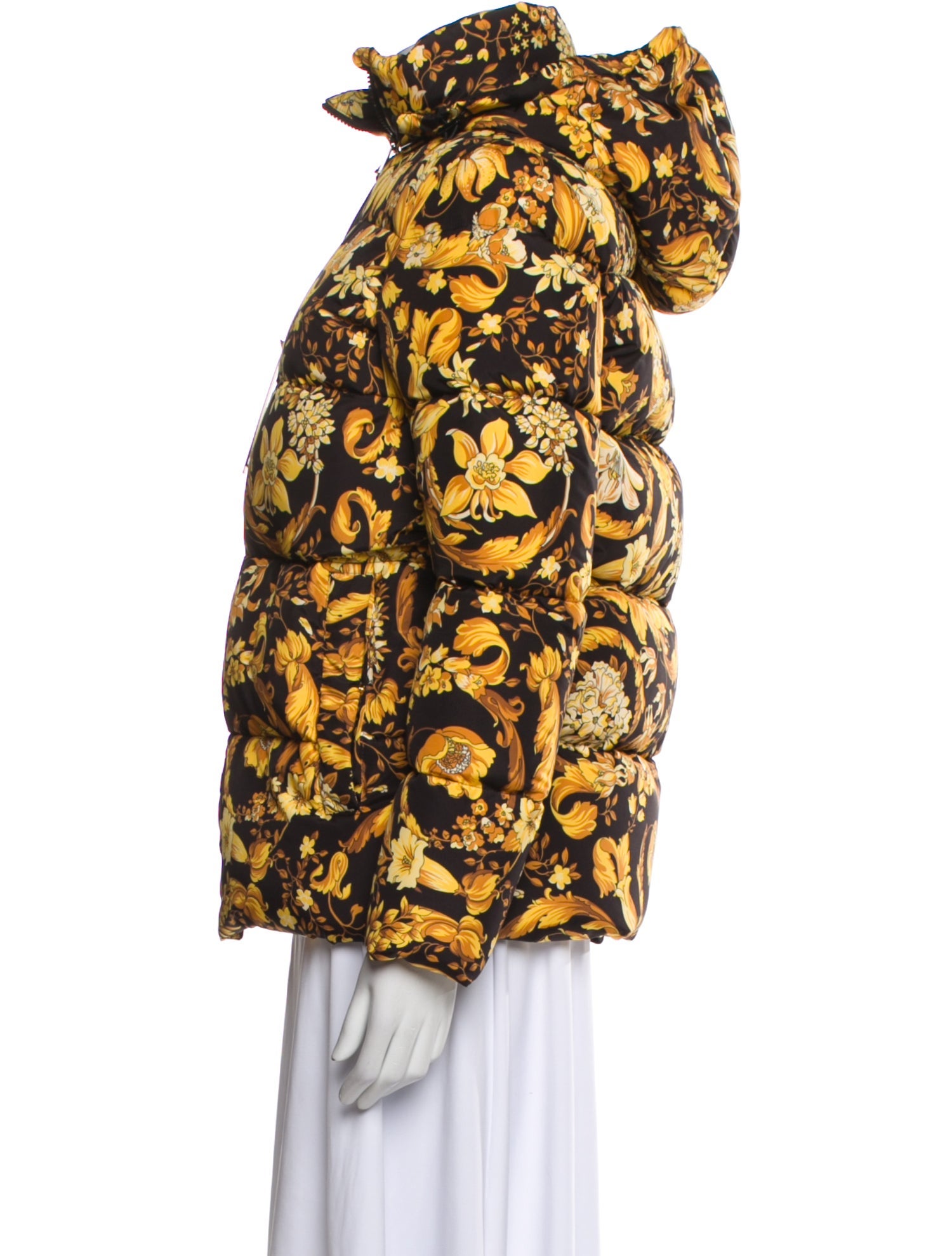 Versace Printed Down Jacket w/ Tags