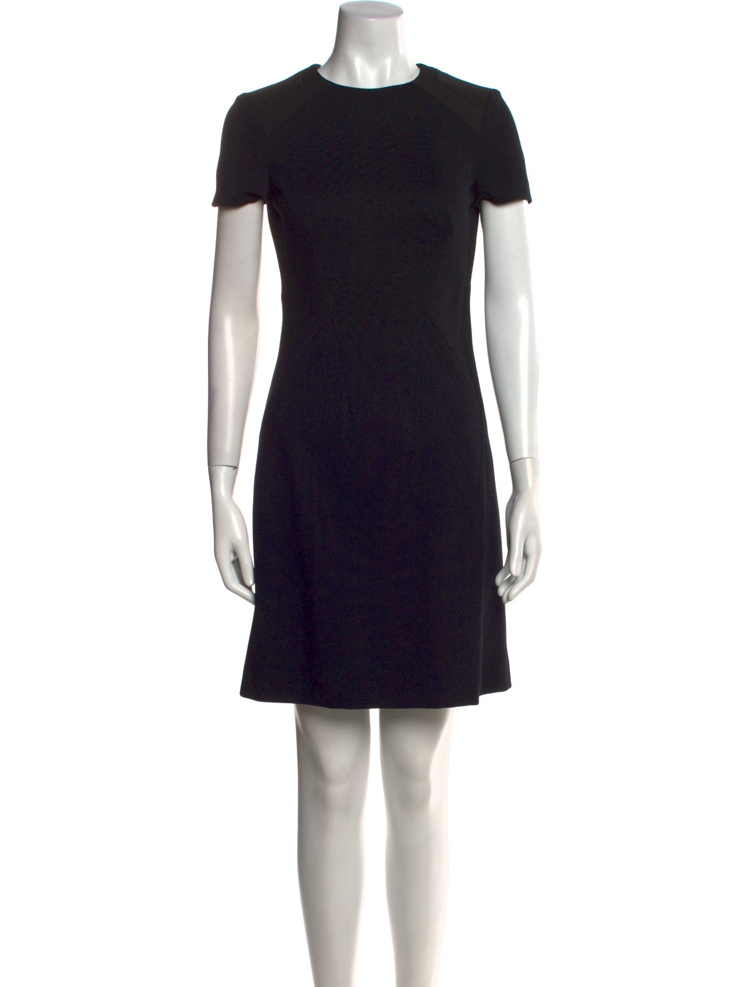 Versace Crew Neck Mini Dress