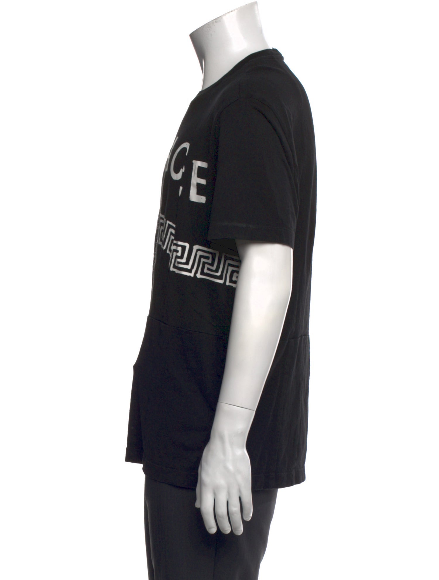 Versace Graphic Print Crew Neck T-Shirt