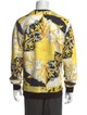 Versace Printed Crew Neck Sweatshirt
