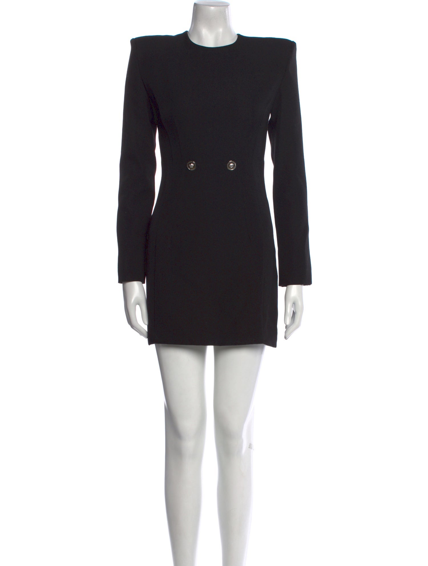 Versace Virgin Wool Mini Dress w/ Tags