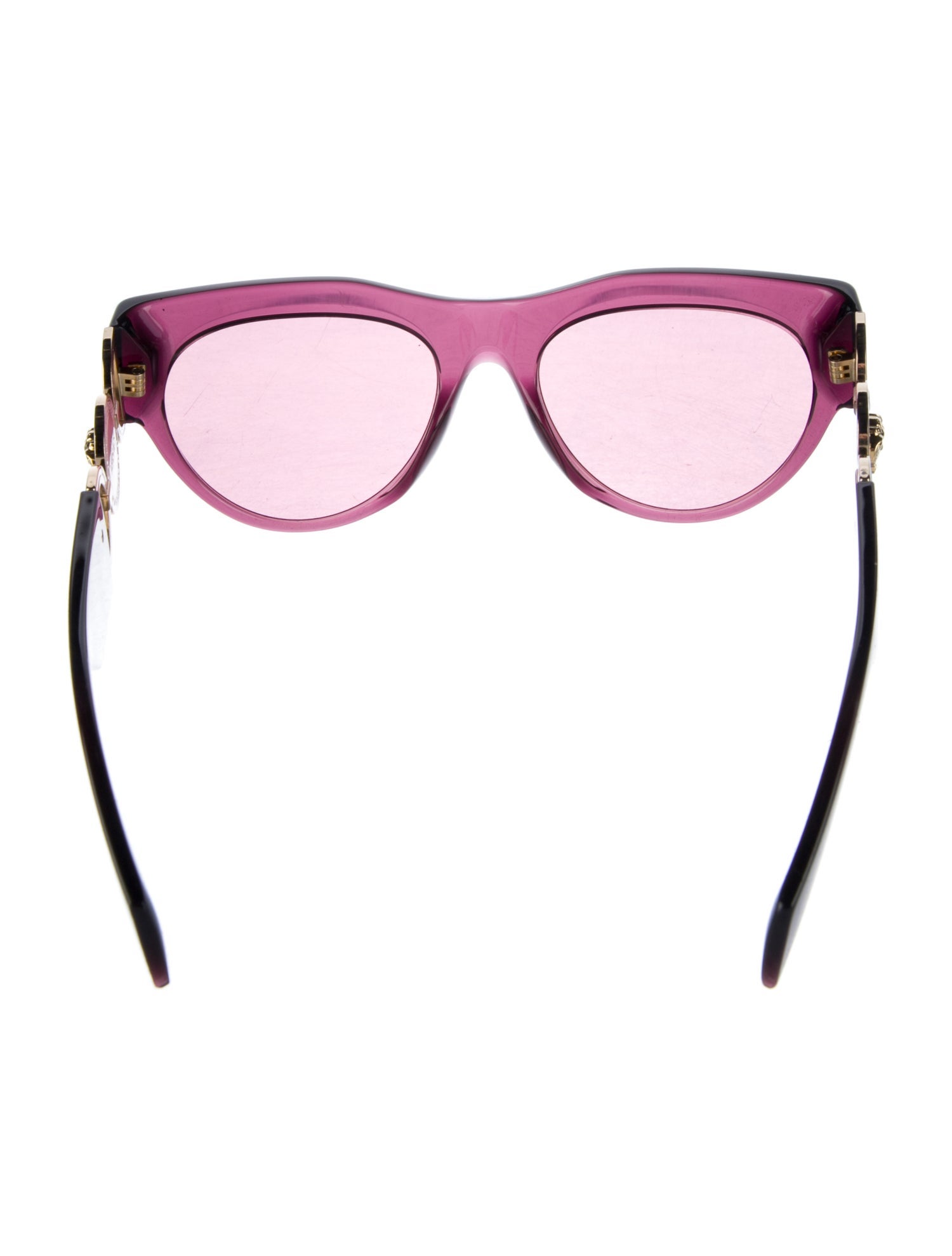 Versace Cat-Eye Tinted Sunglasses