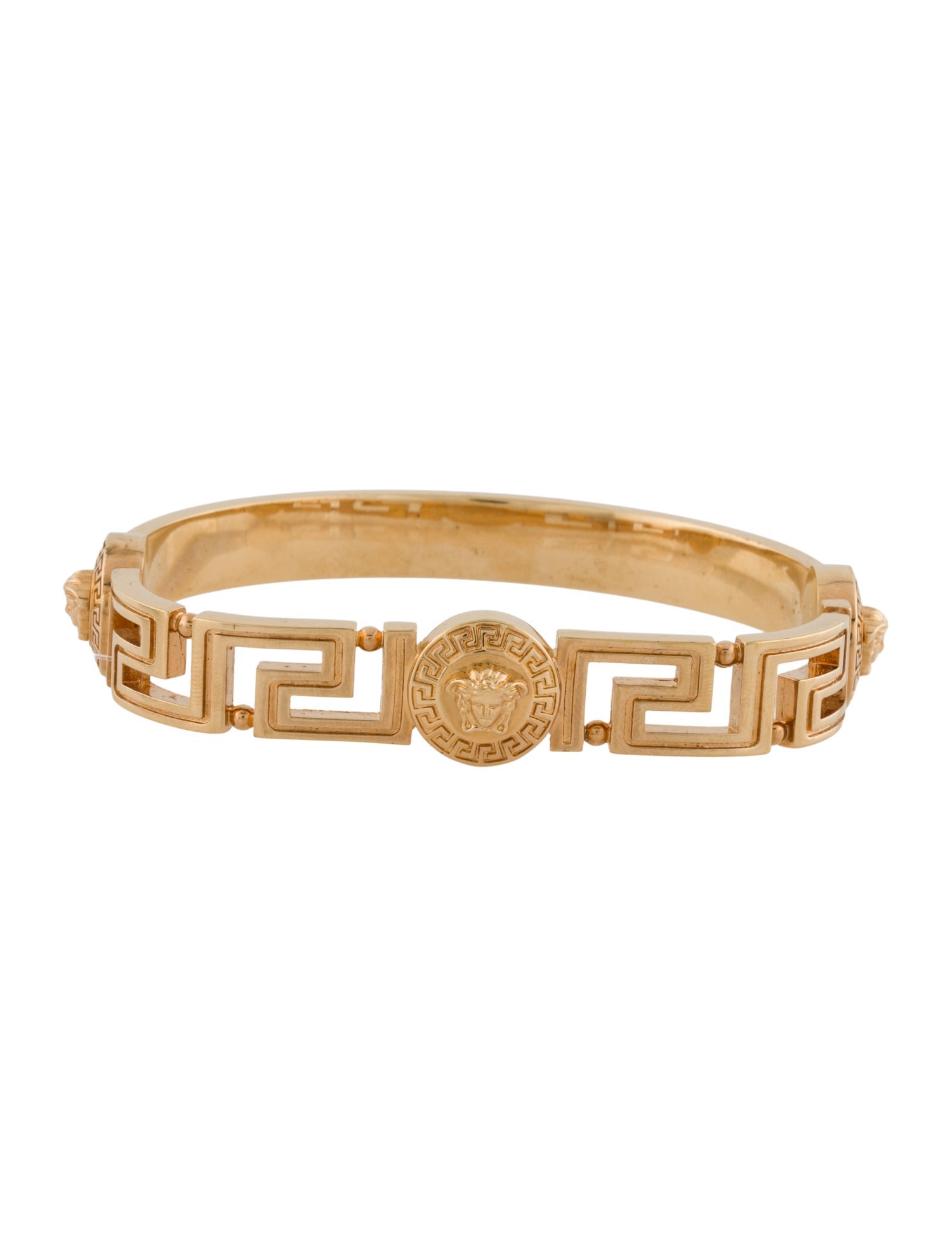 Versace Greca Medusa Bangle Bracelet