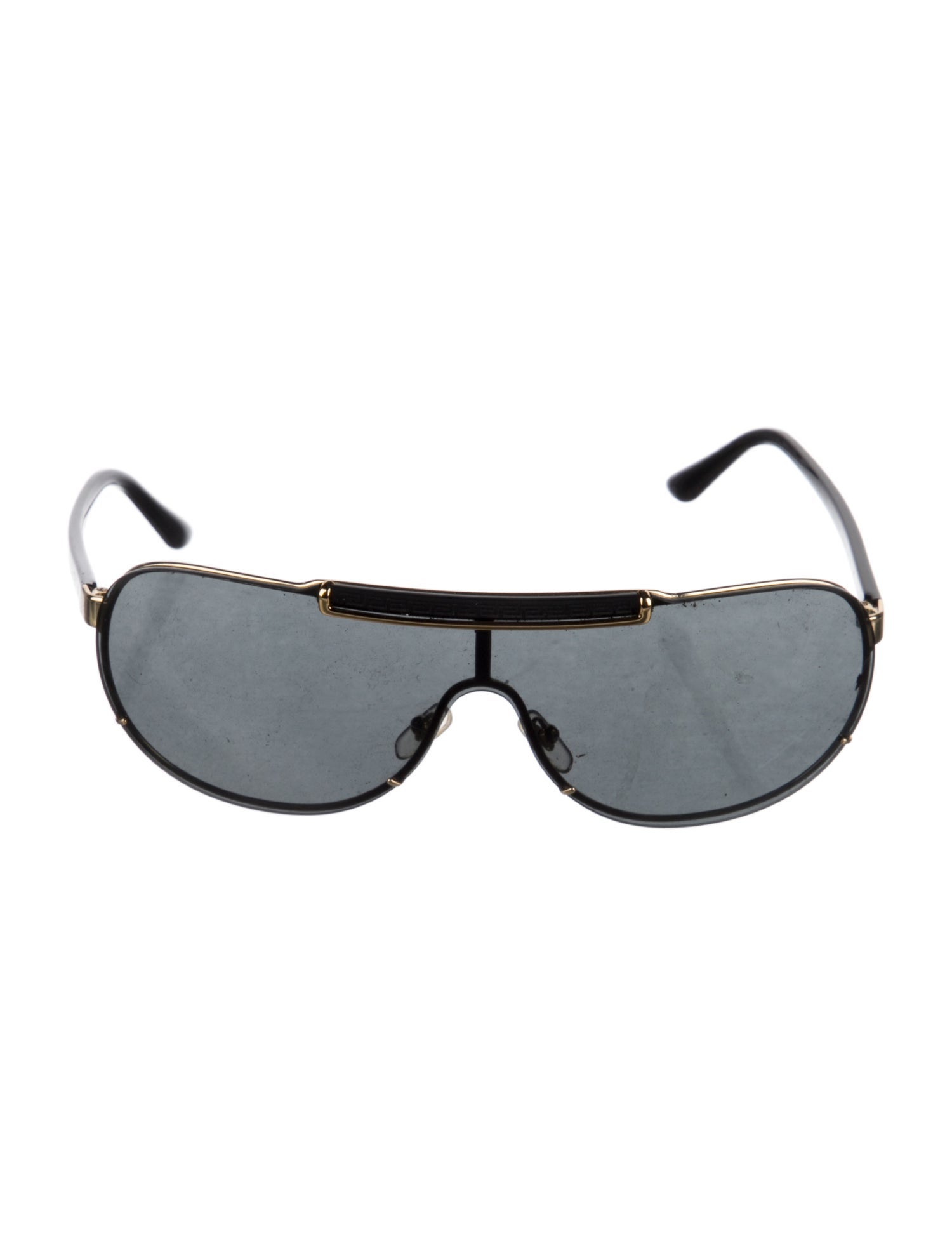Versace Shield Tinted Sunglasses
