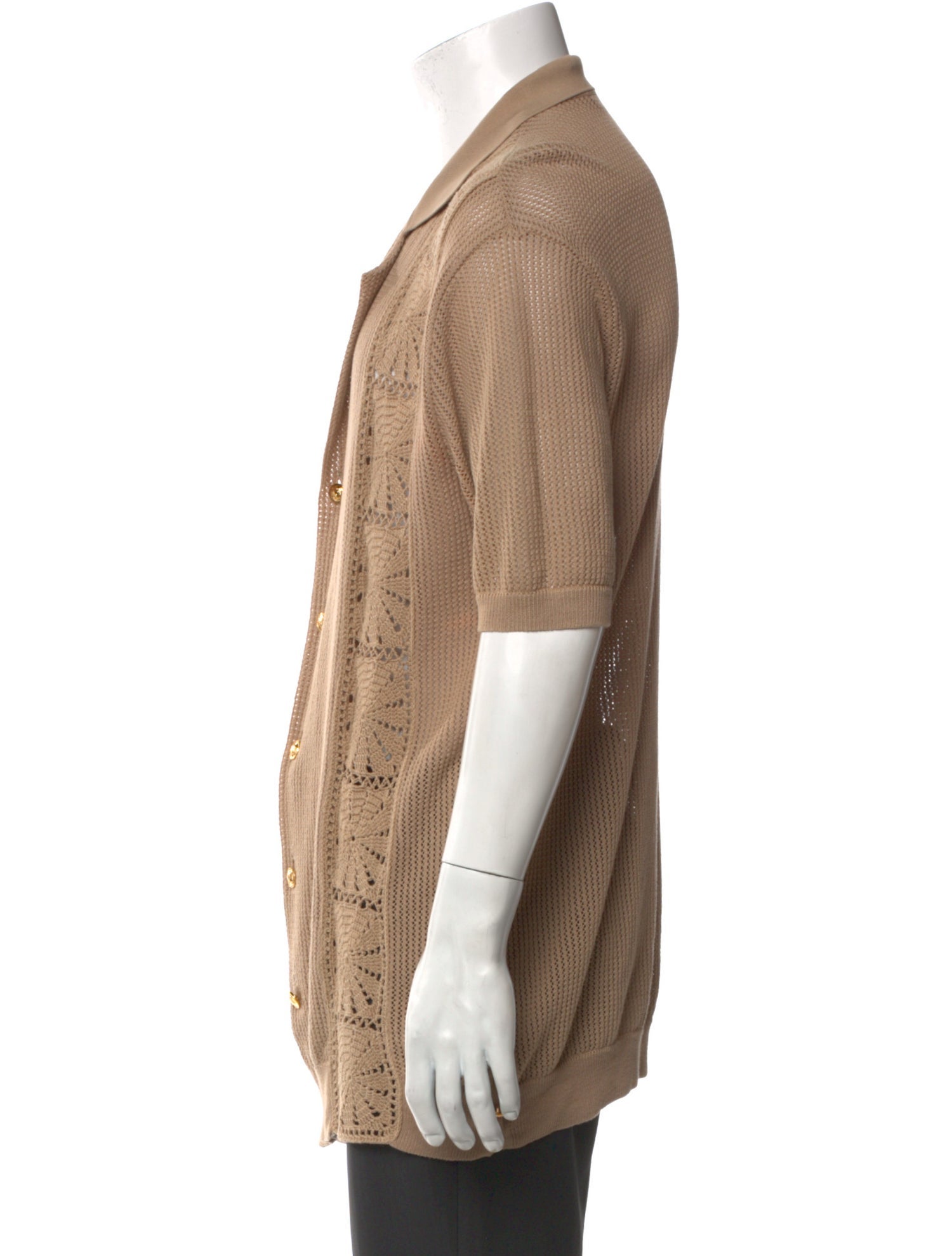 Versace Patterned Short Sleeve Shirt