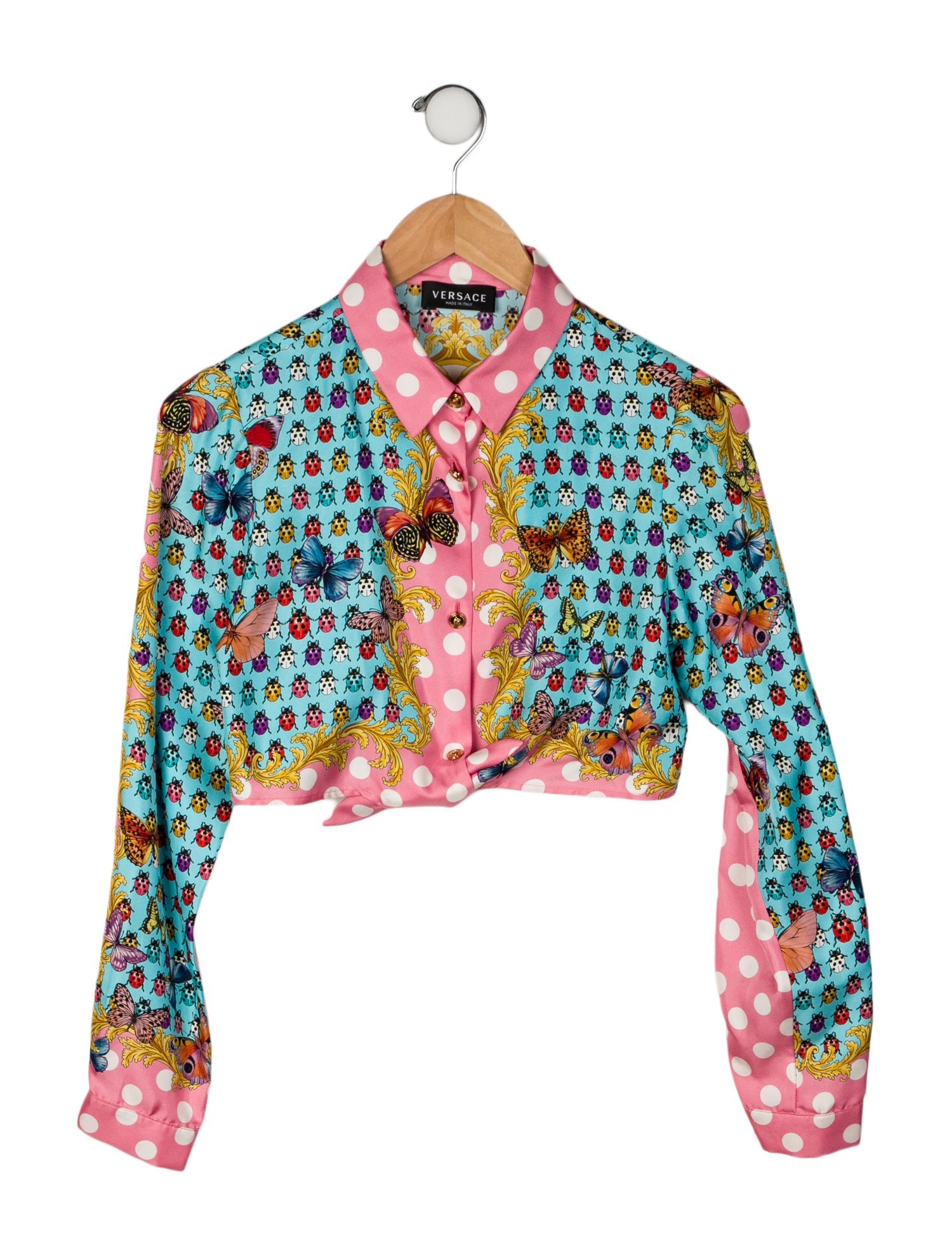 Versace Silk Top w/Tags