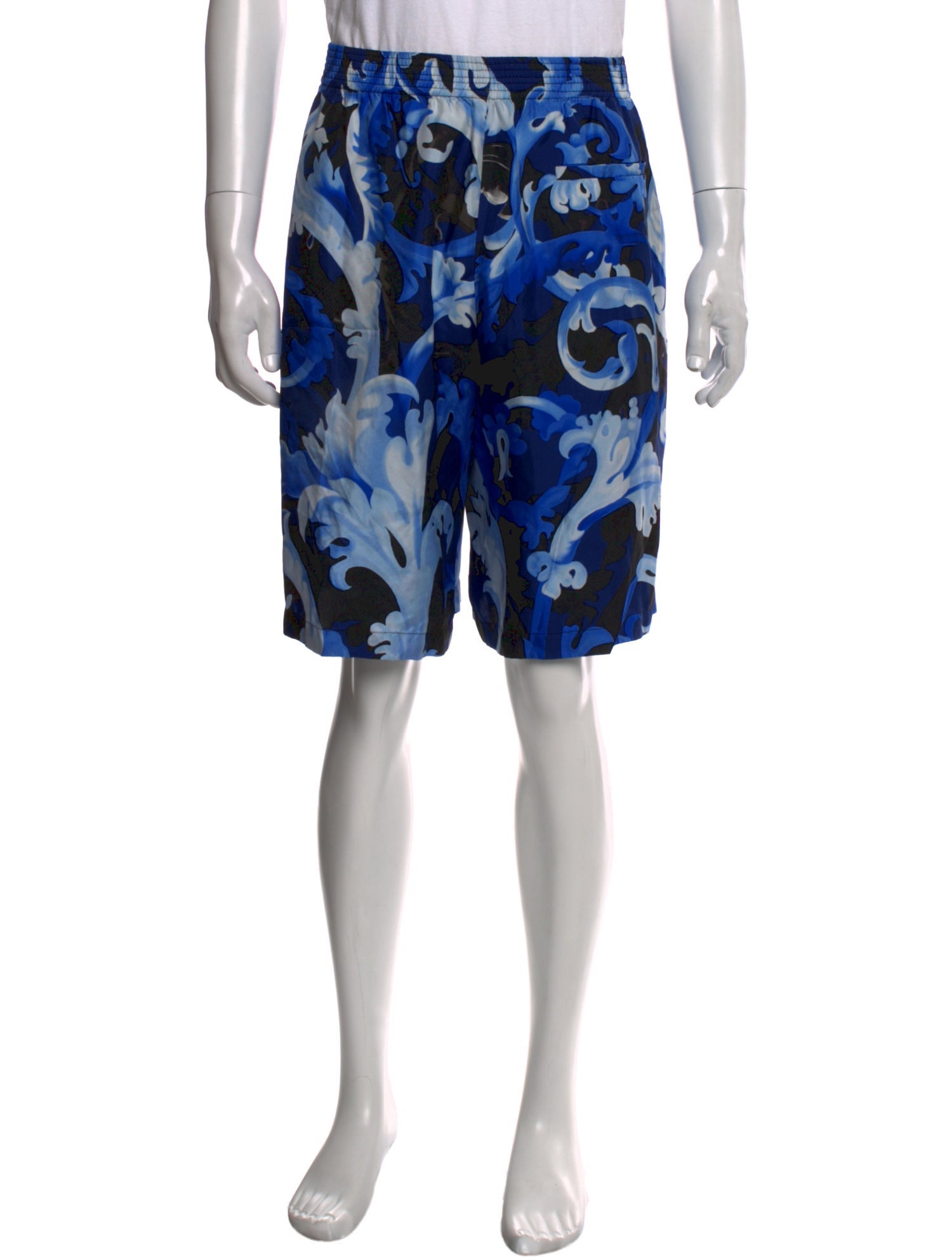 Versace Silk Jogger Shorts