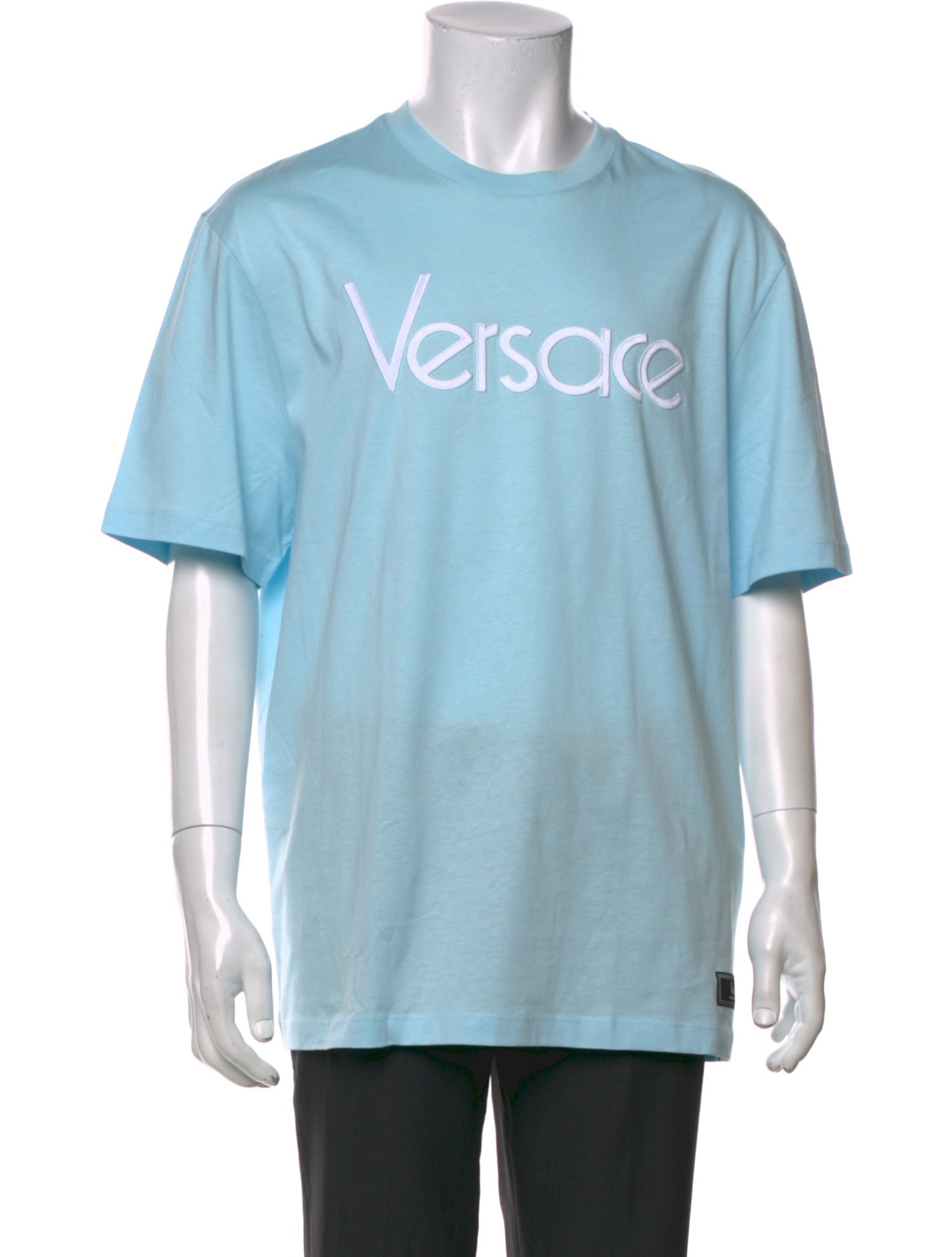 Versace Graphic Print Crew Neck T-Shirt