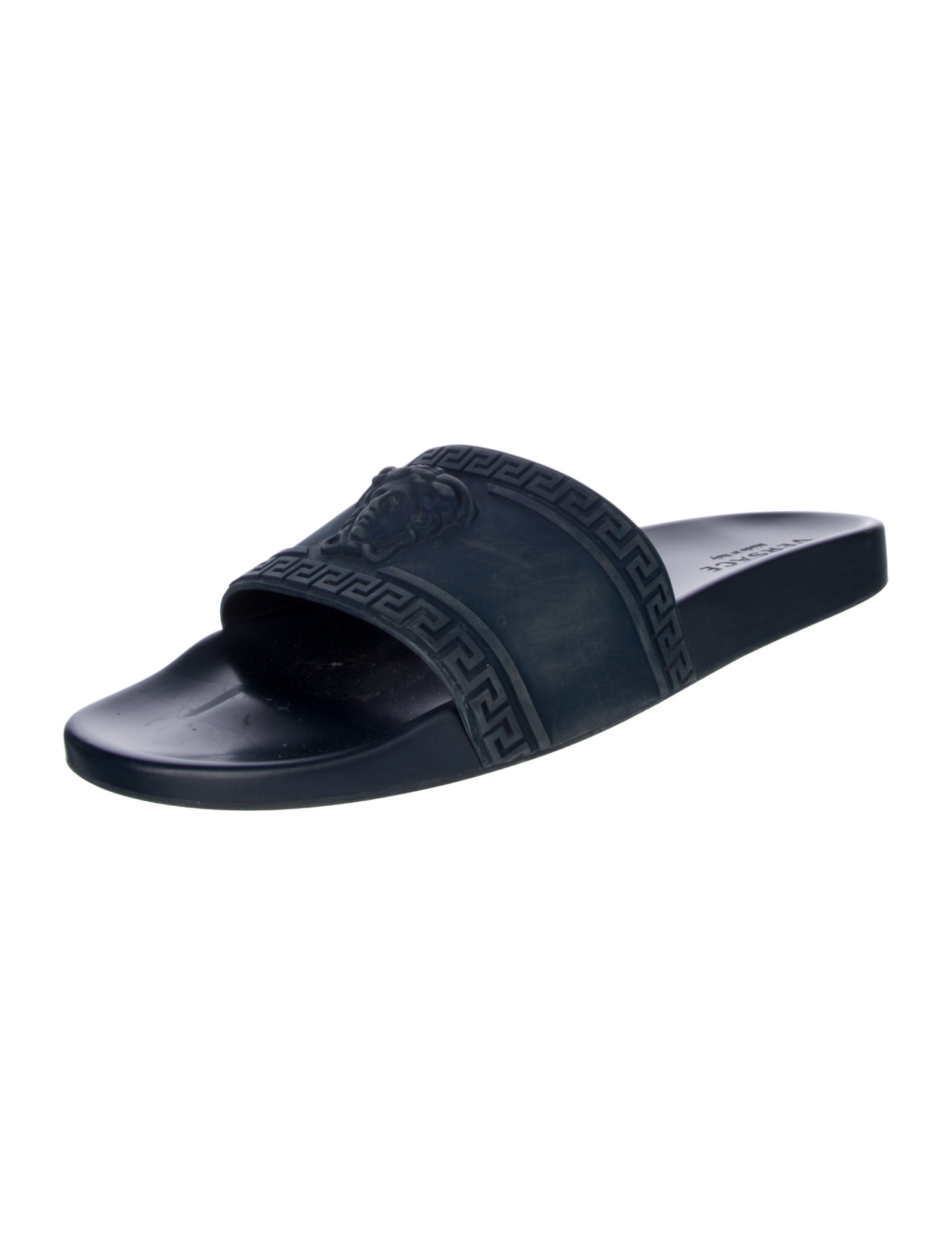 Versace Medusa Insignia Rubber Slides