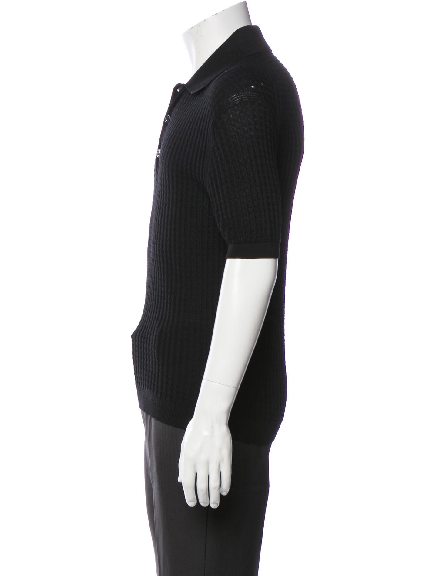 Versace Collar Short Sleeve Polo Shirt