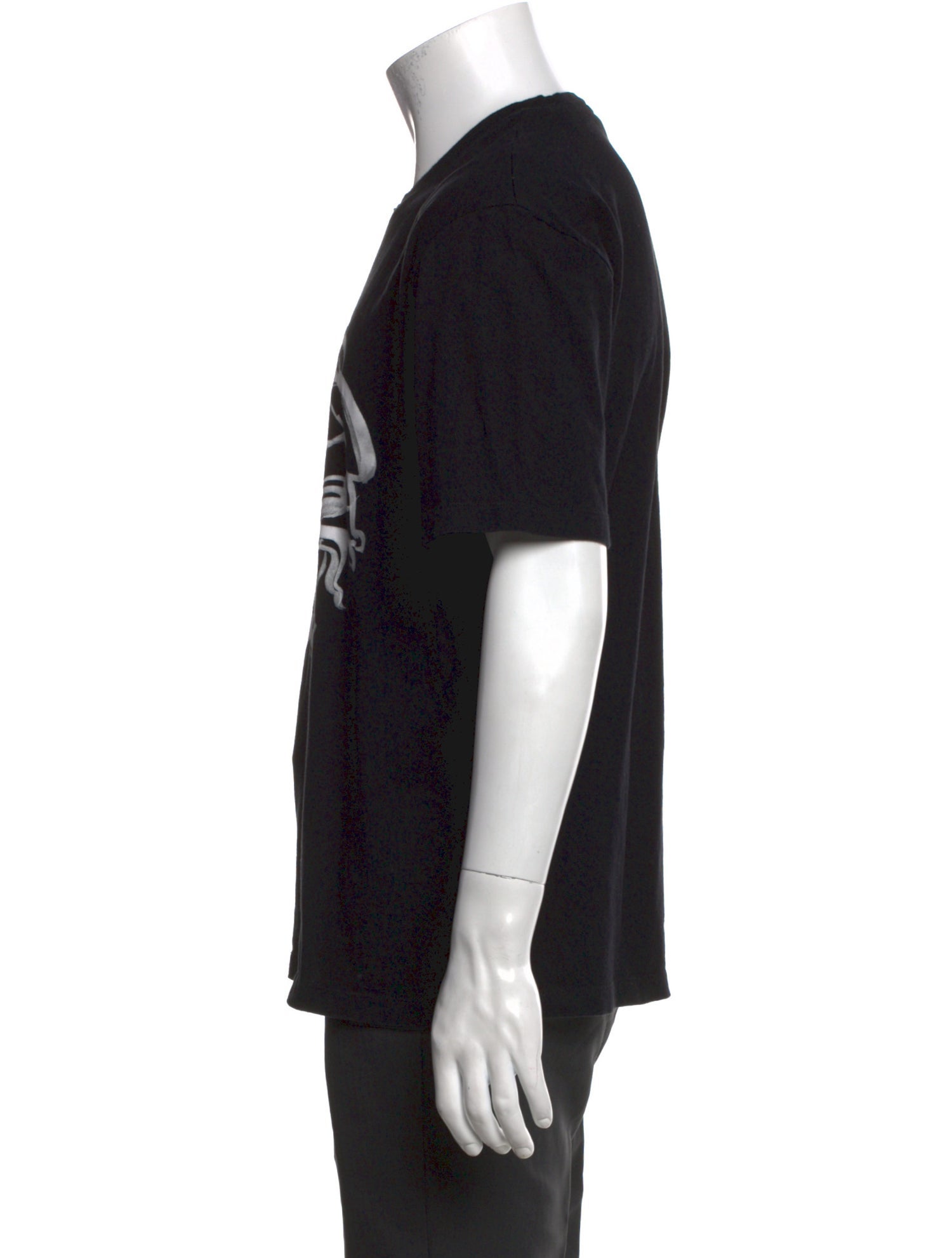 Versace Graphic Print Crew Neck T-Shirt