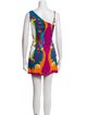 Versace Printed Mini Dress