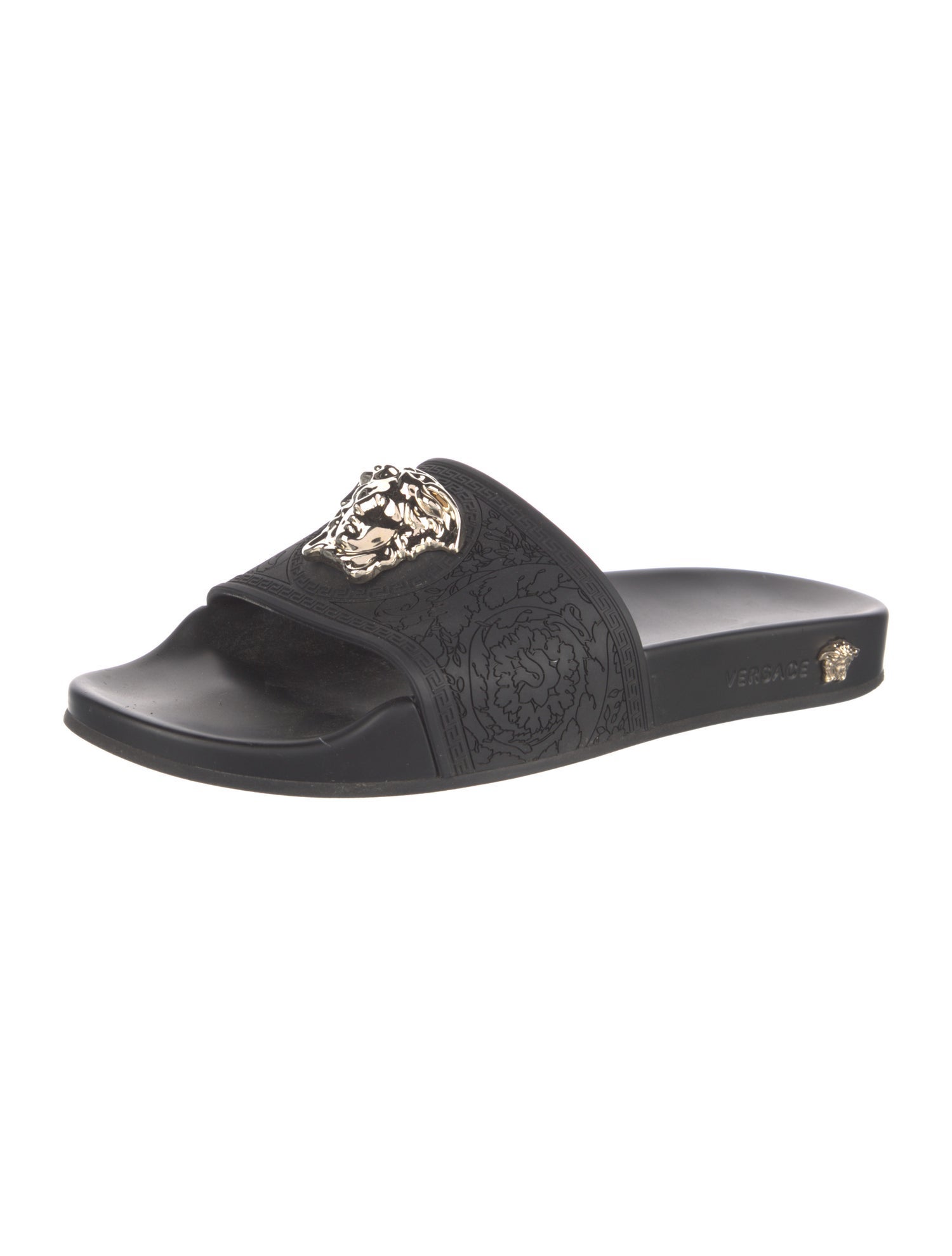 Versace Medusa Insignia Rubber Slides
