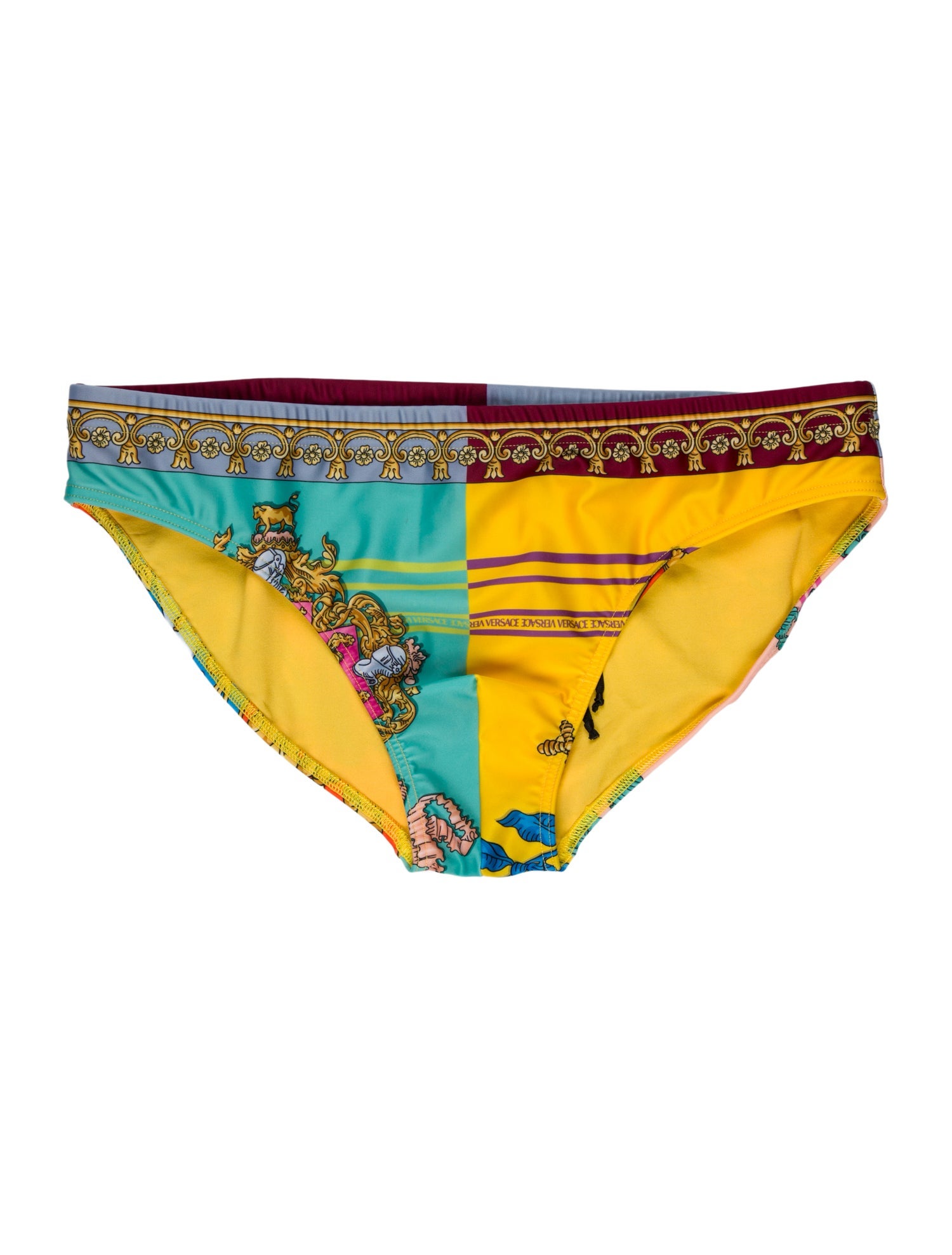 Versace Printed Swim Briefs
