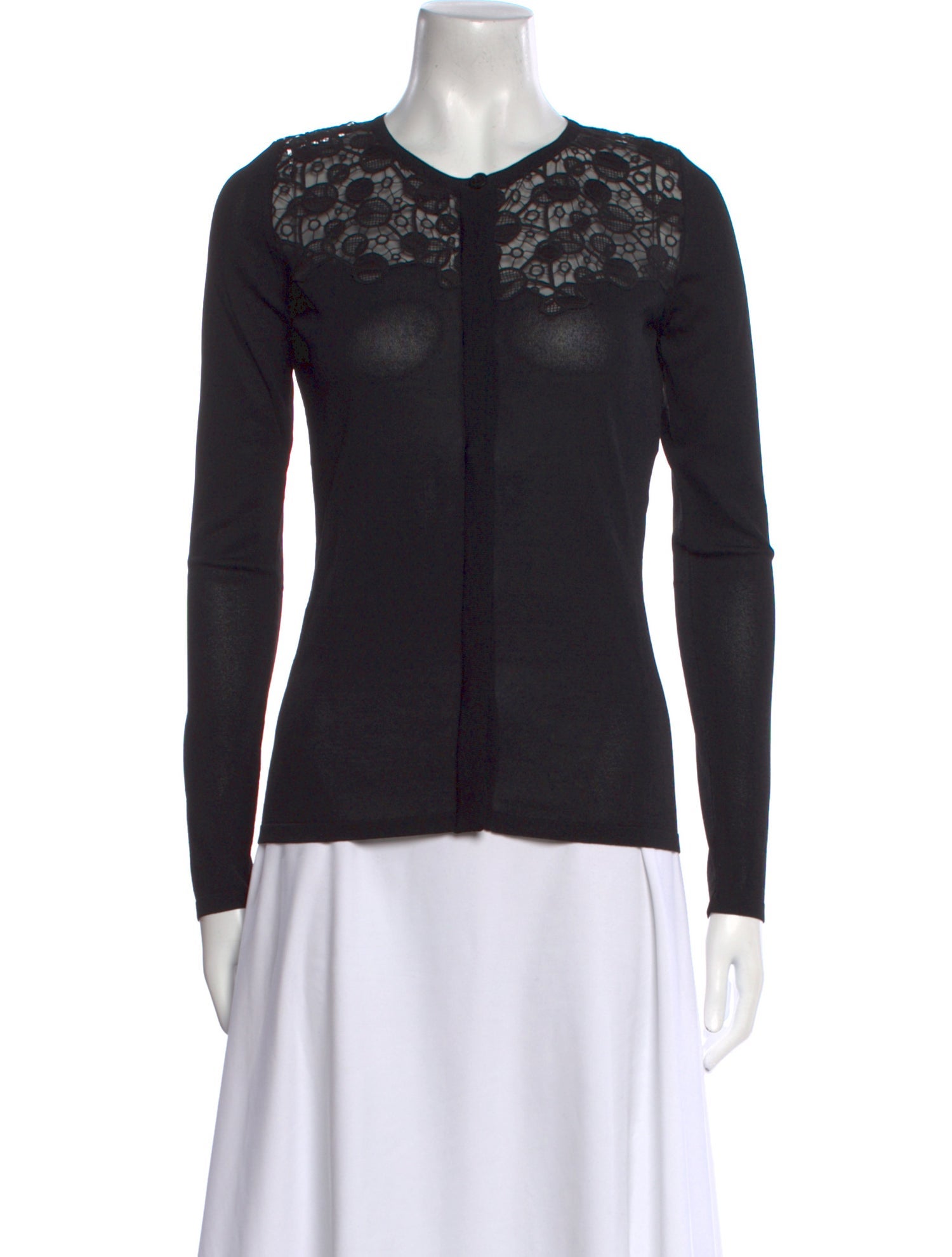 Versace Wool Crew Neck Sweater