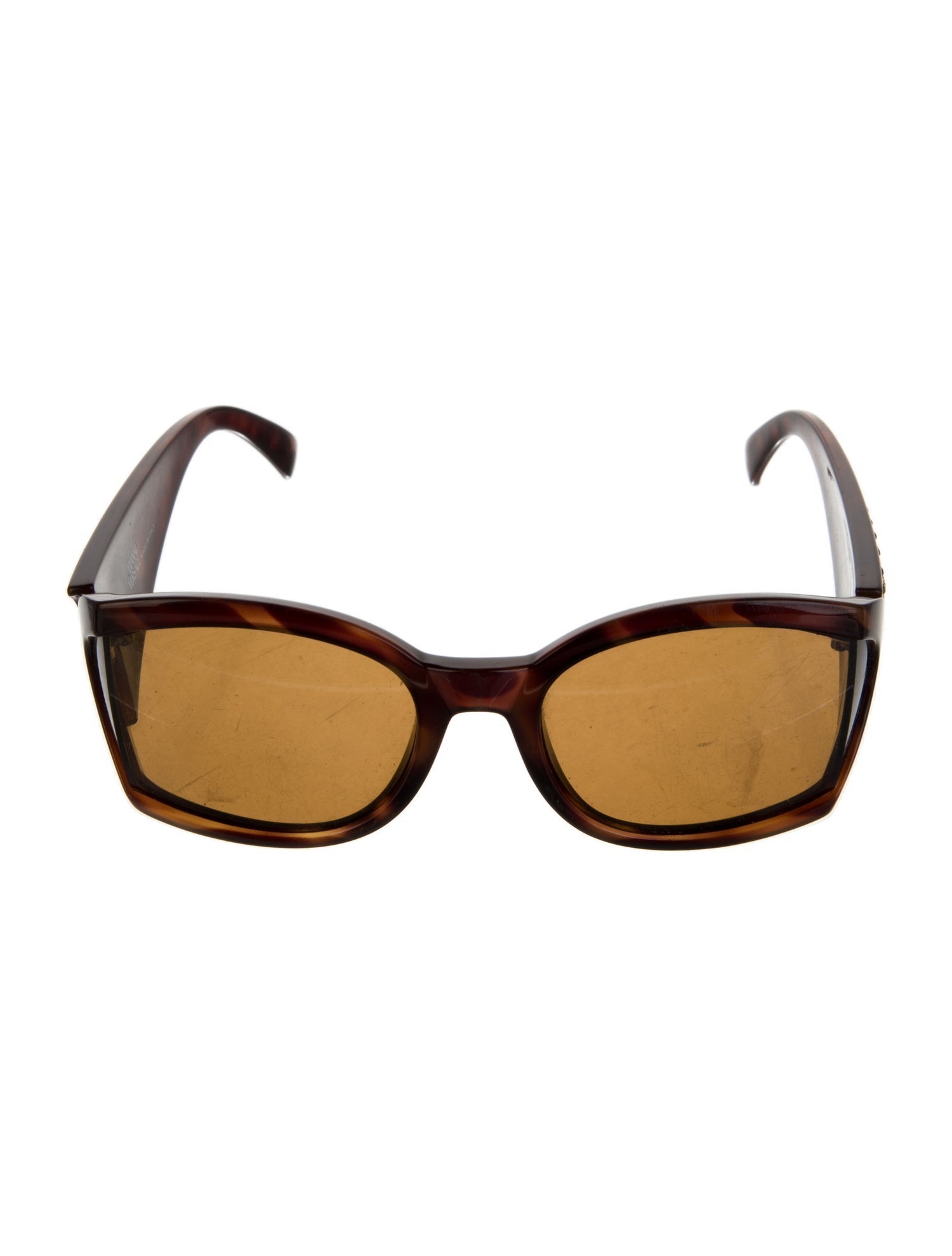 Gianni Versace Square Tinted Sunglasses