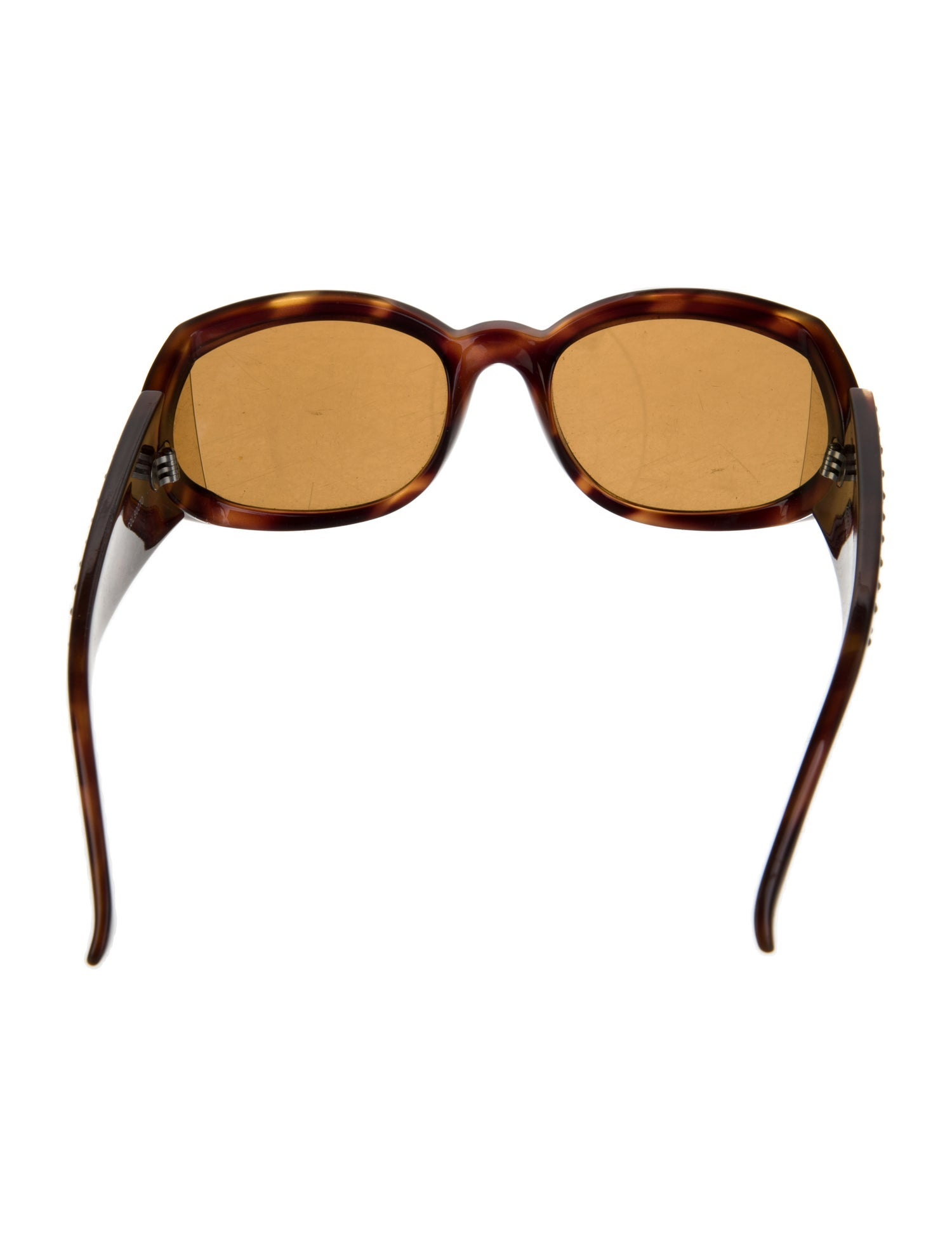 Gianni Versace Square Tinted Sunglasses