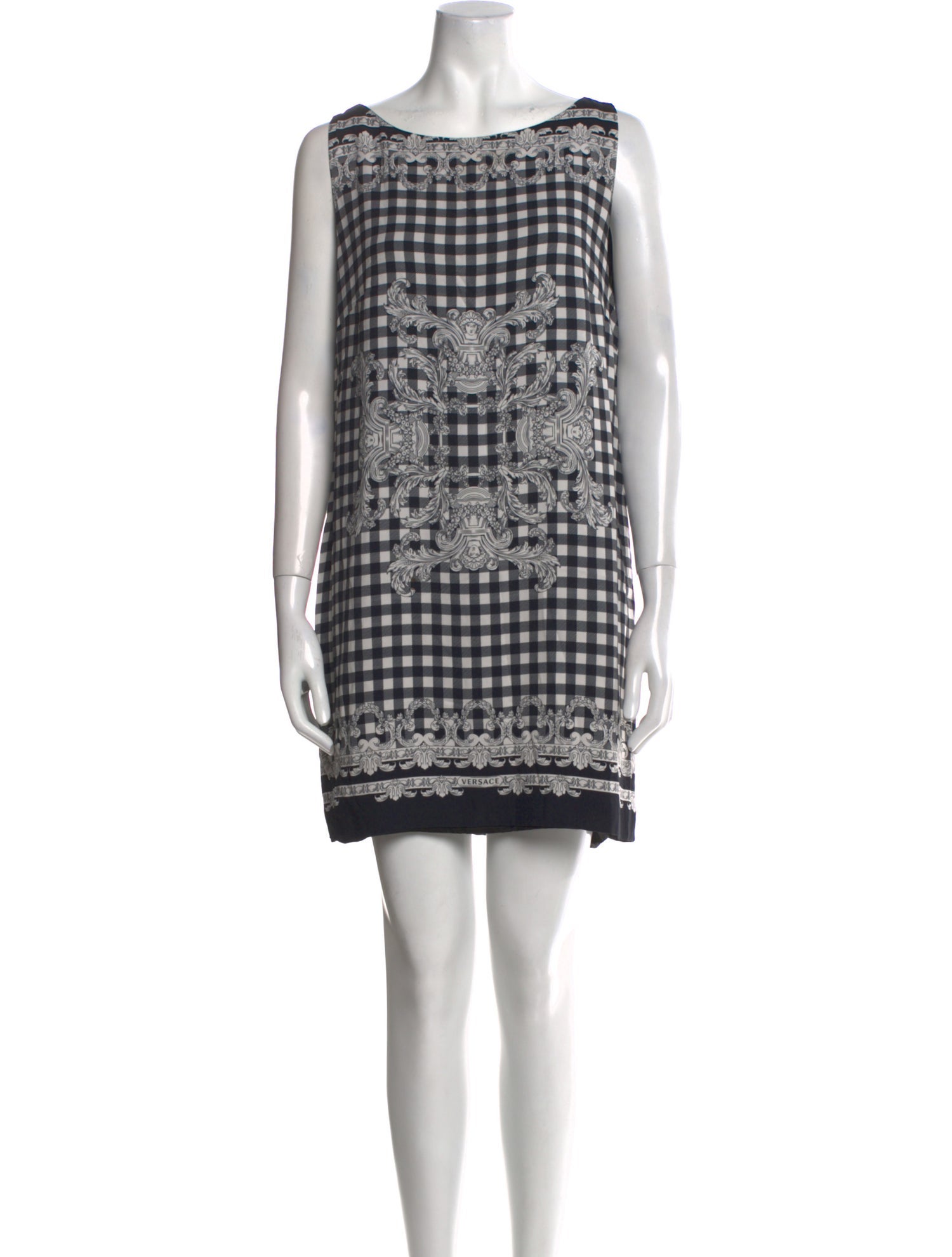 Versace Printed Mini Dress