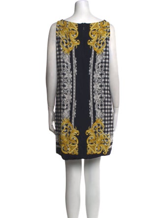 Versace Printed Mini Dress