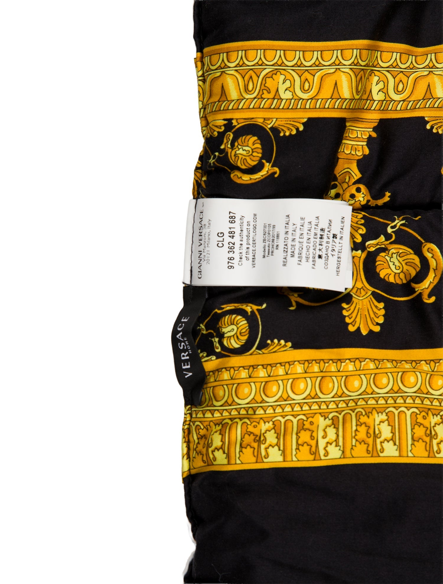 Versace I ♡ Baroque Double-Face Comforter