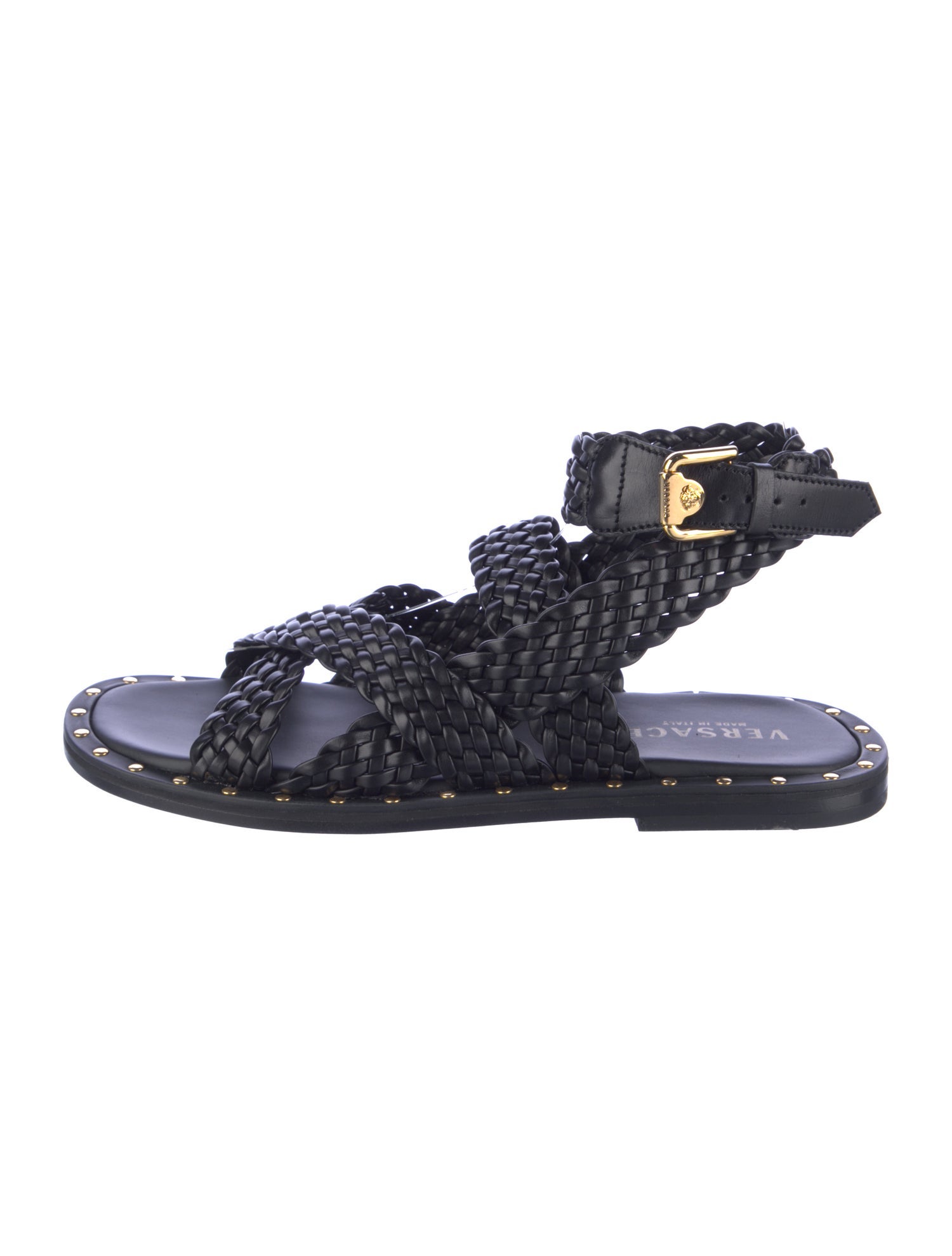 Versace Leather Sandals