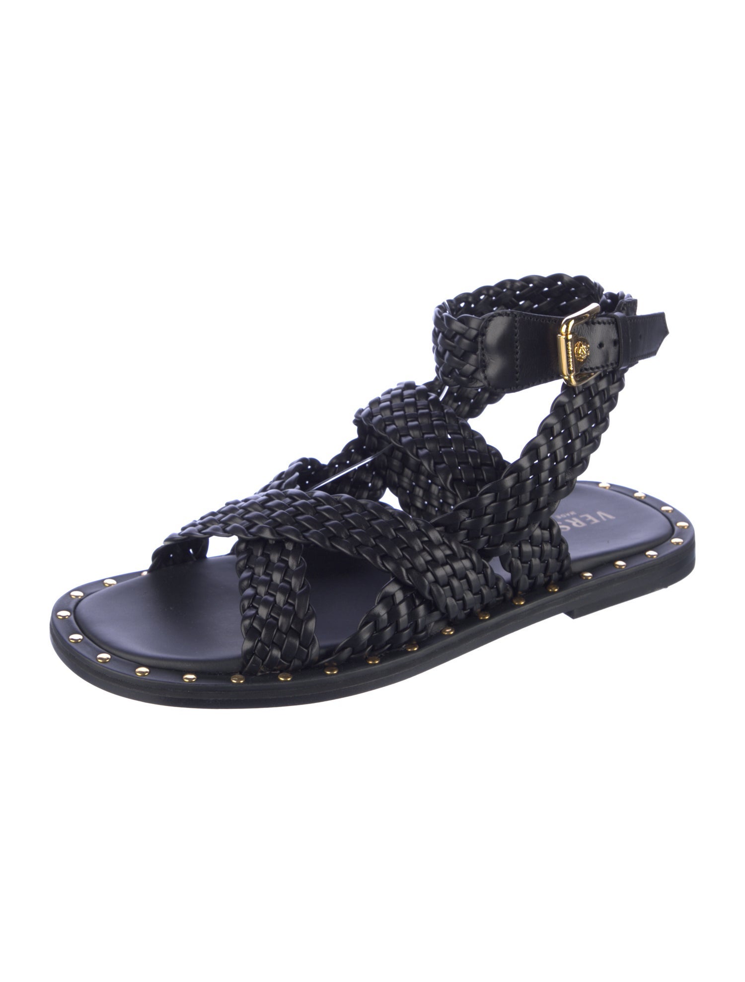 Versace Leather Sandals