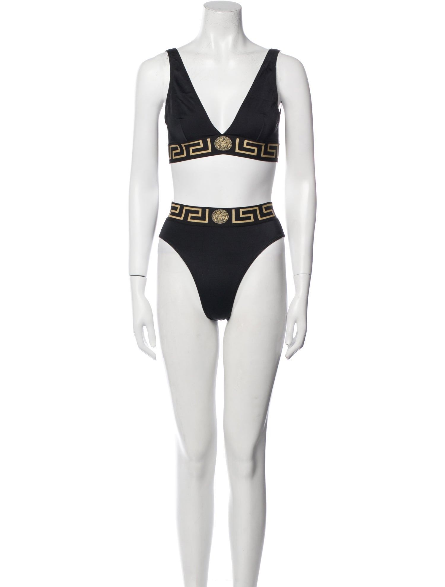 Versace Graphic Print Bikini w/ Tags