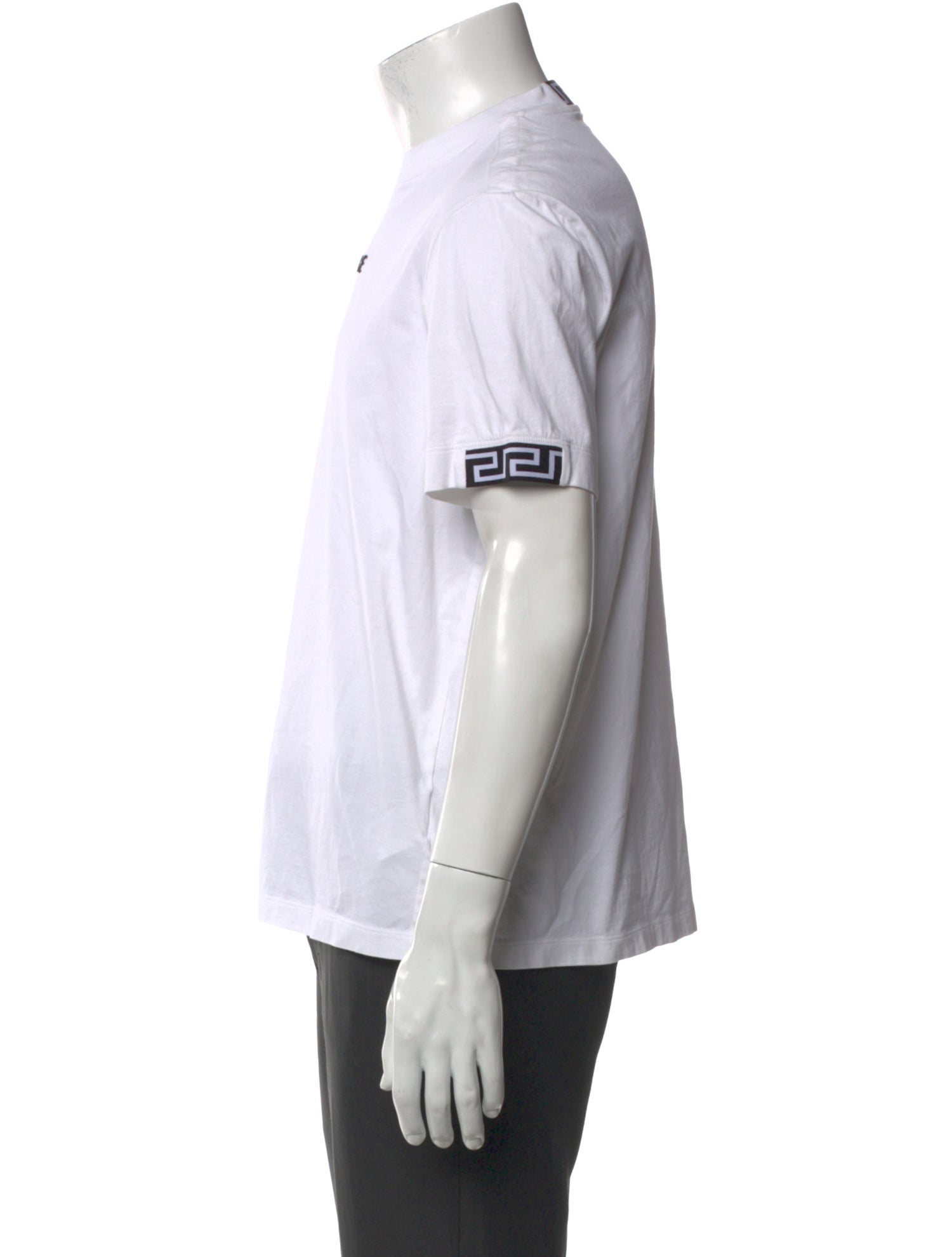 Versace Graphic Print Crew Neck T-Shirt