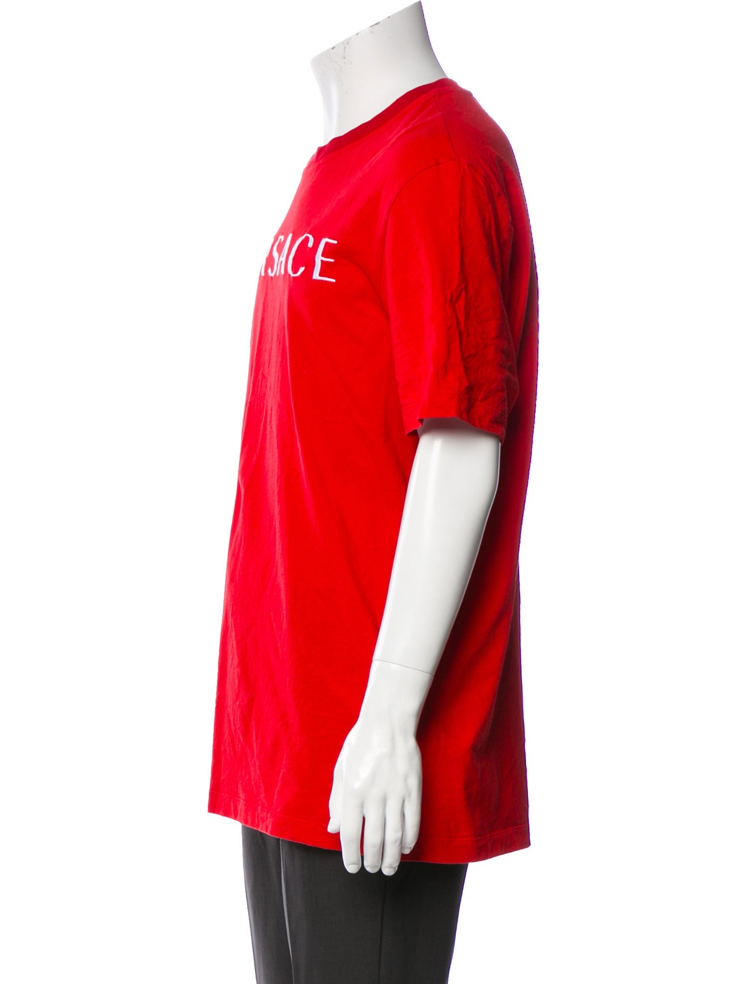 Versace Graphic Print Crew Neck T-Shirt