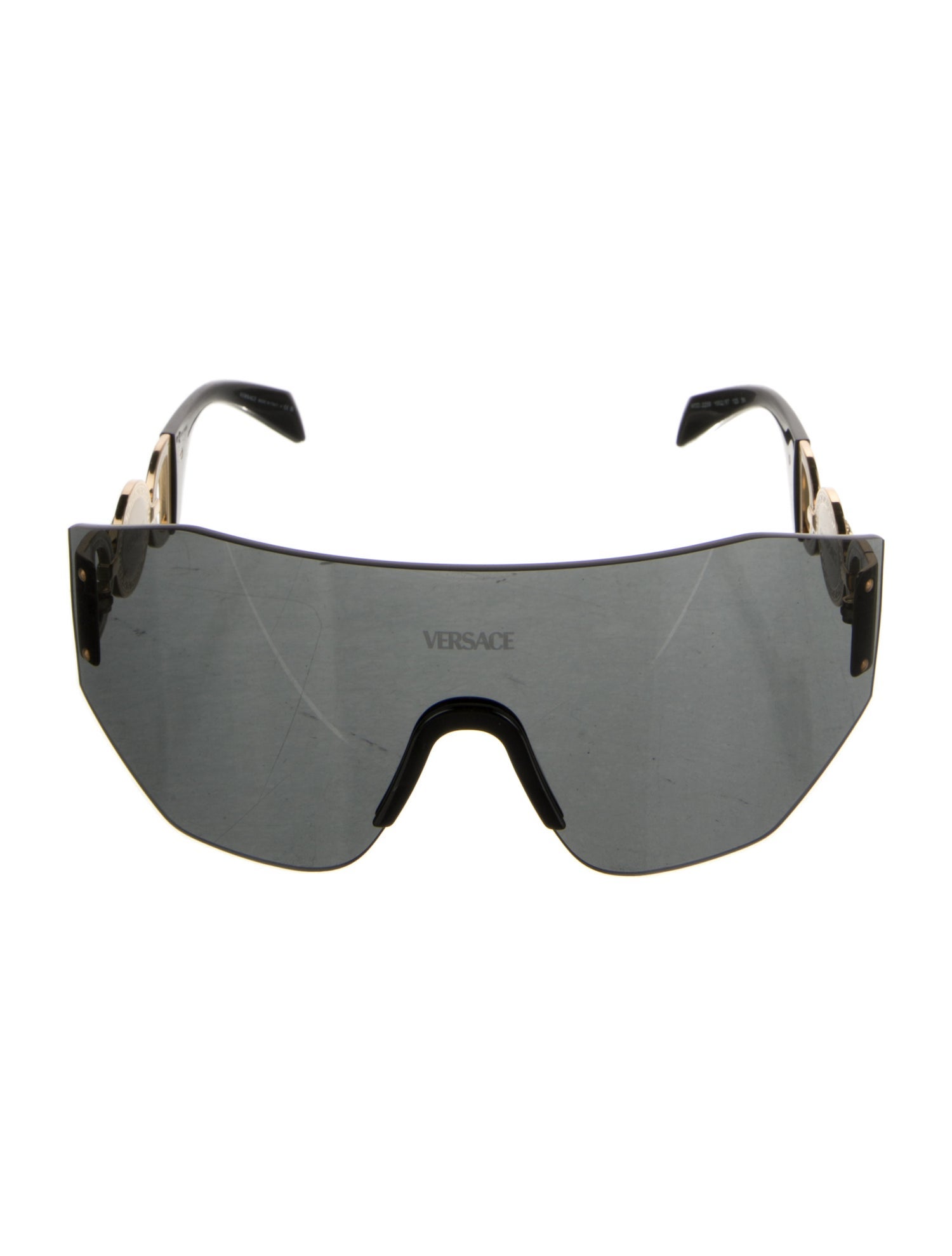 Versace Shield Tinted Sunglasses