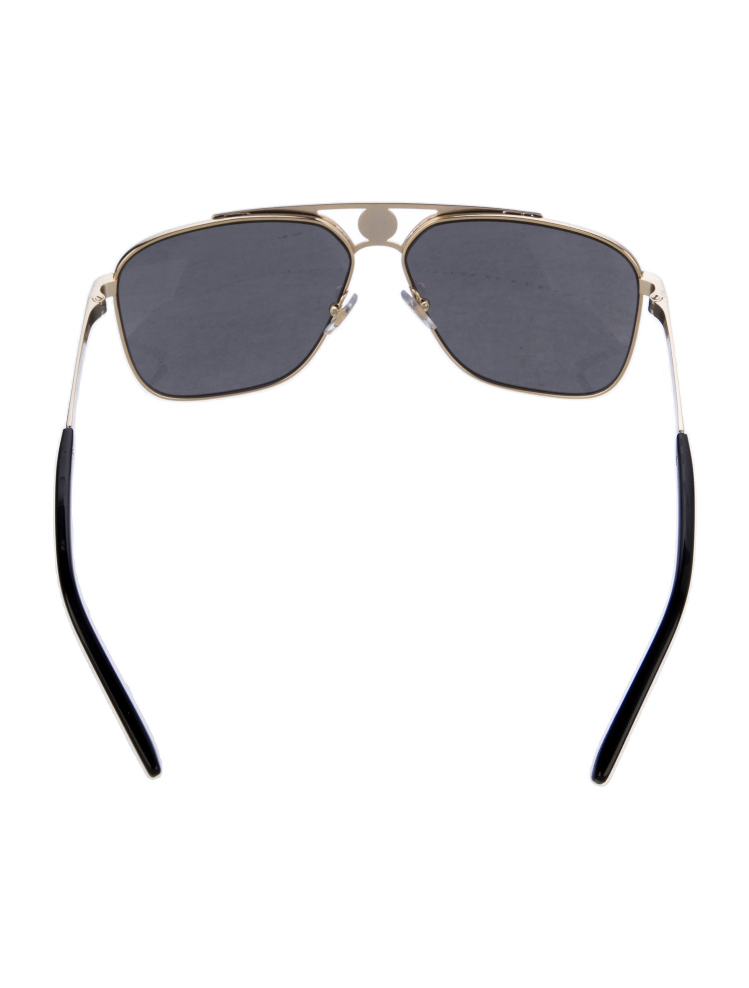 Versace Medusa Insignia Aviator Sunglasses