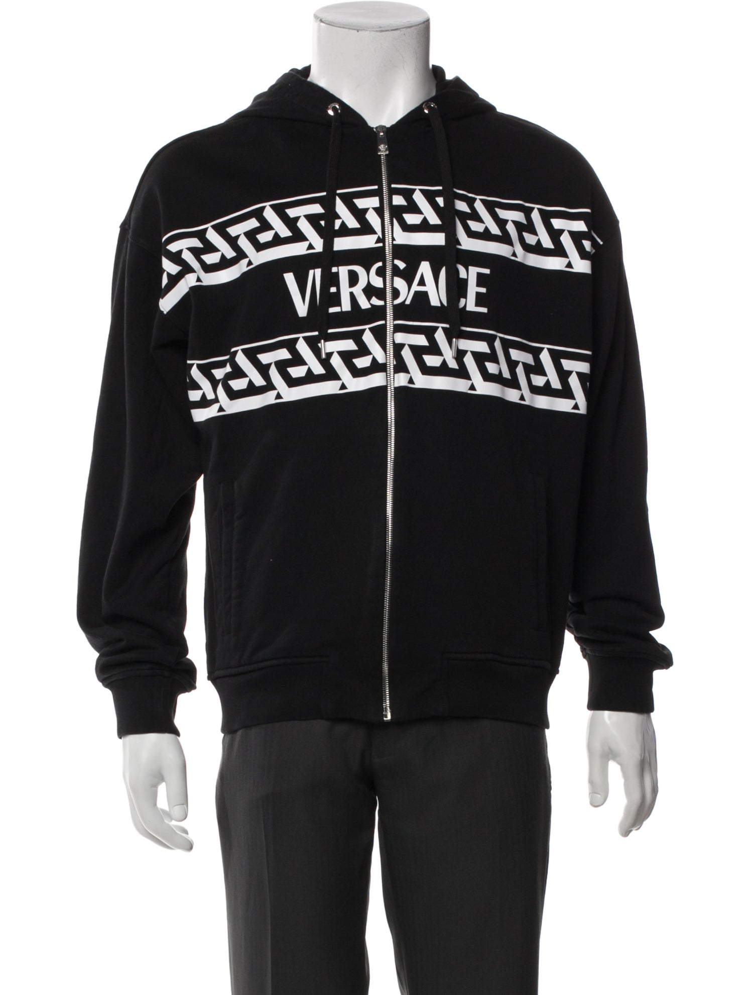 Versace Graphic Print Windbreaker