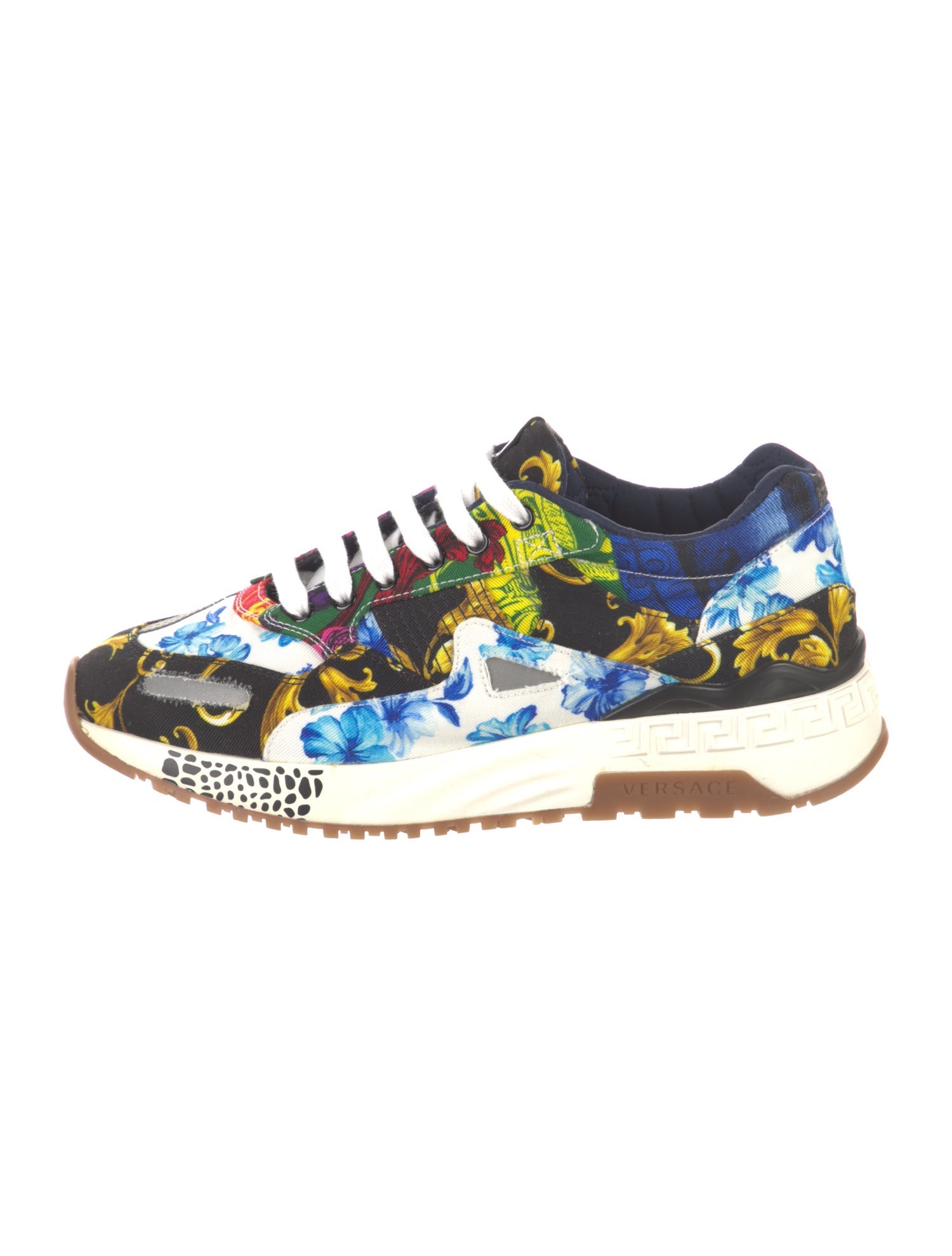 Versace Printed Athletic Sneakers