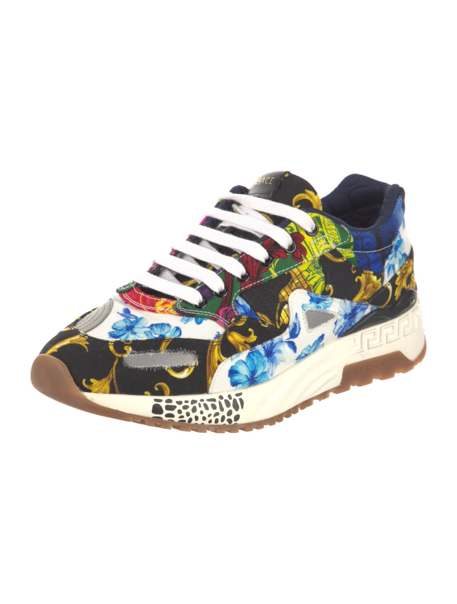 Versace Printed Athletic Sneakers
