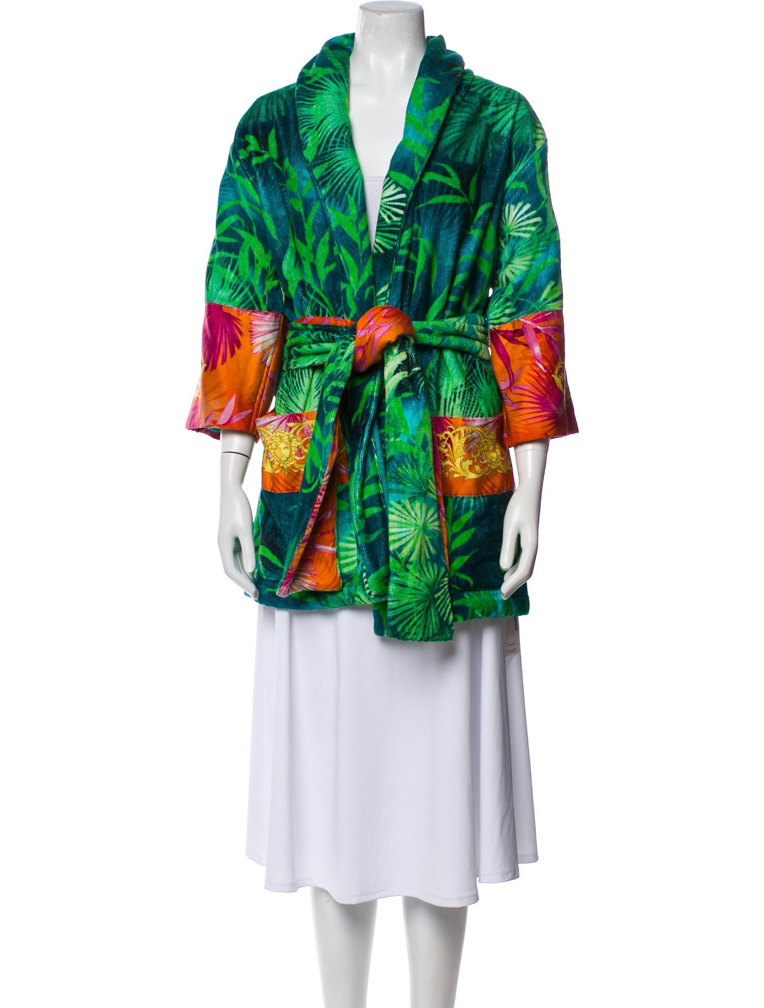 Versace Printed Robe