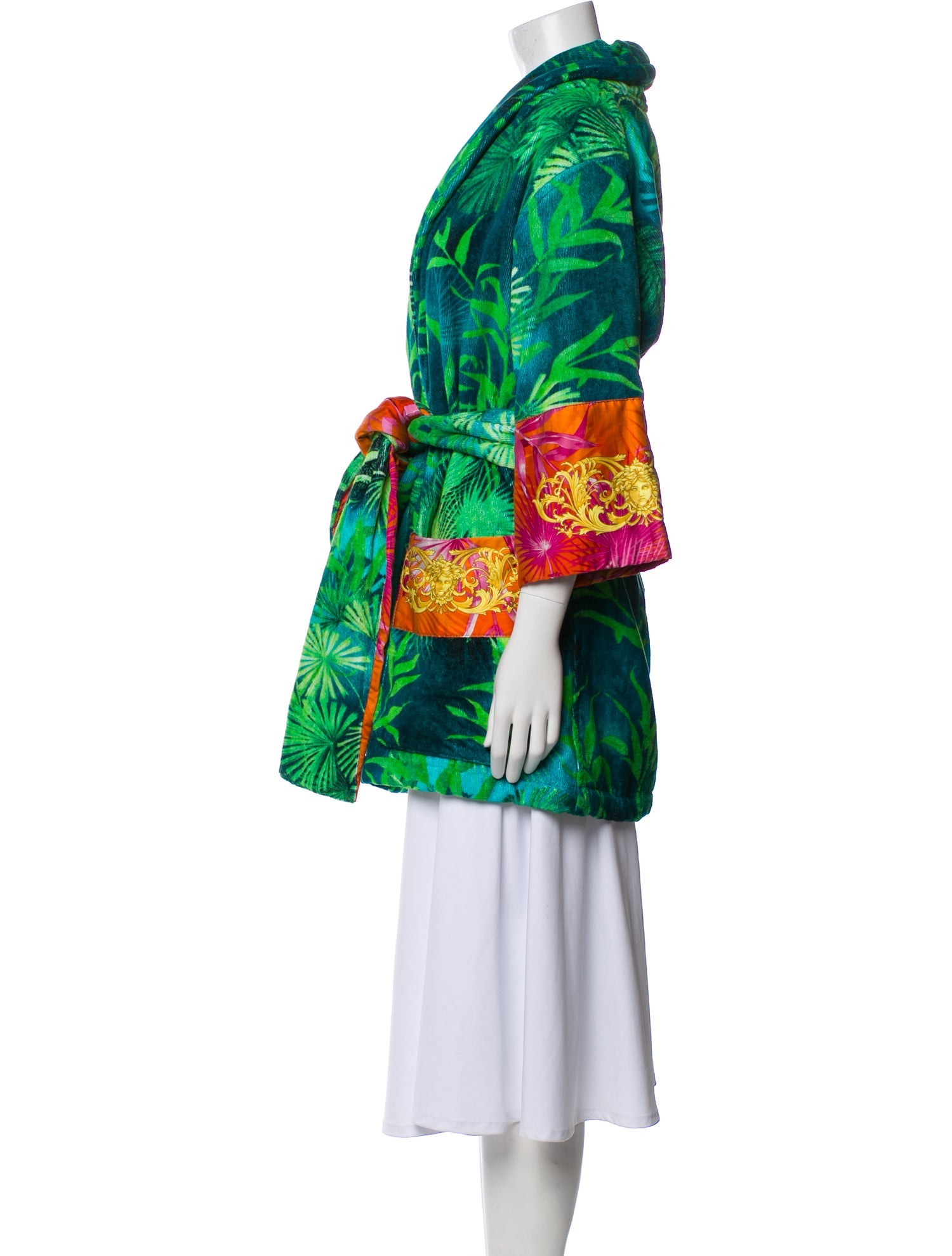 Versace Printed Robe