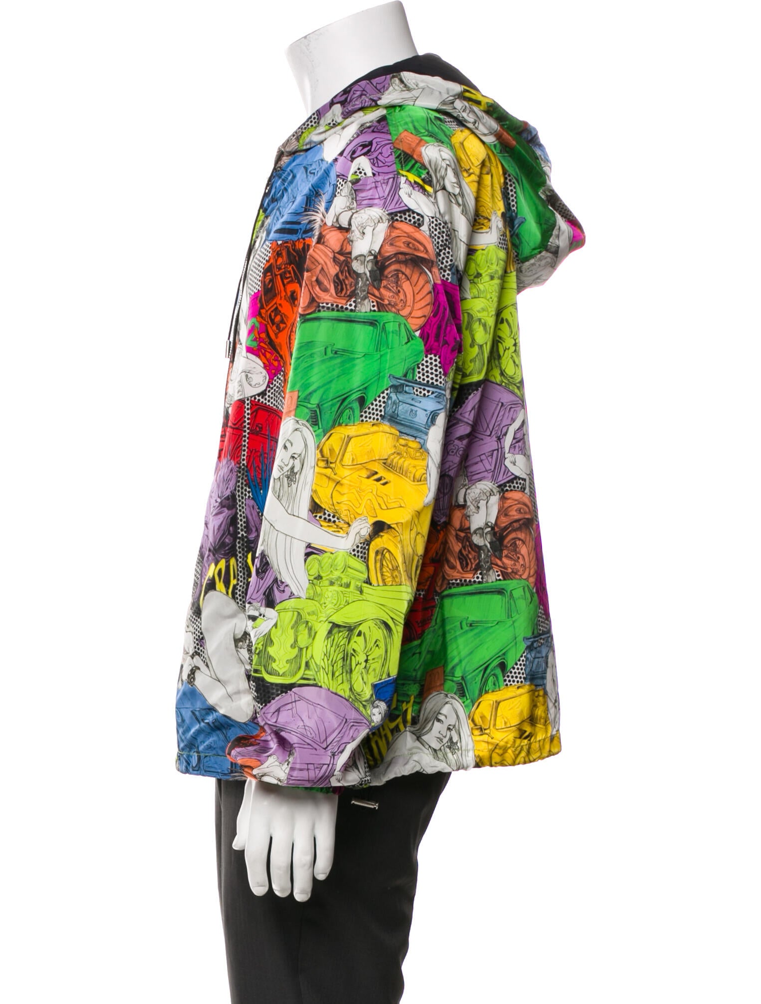 Versace Printed Windbreaker