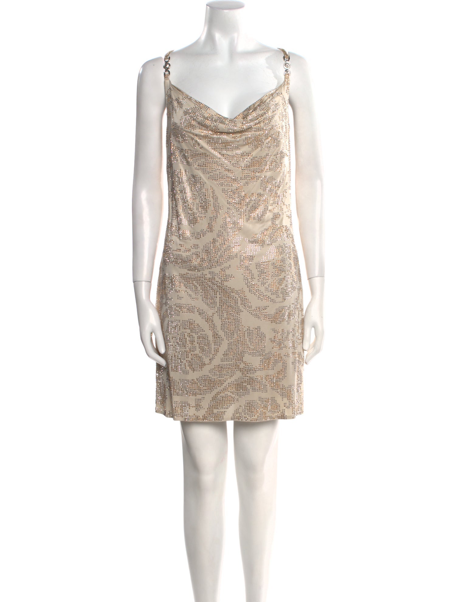 Versace Silk Mini Dress