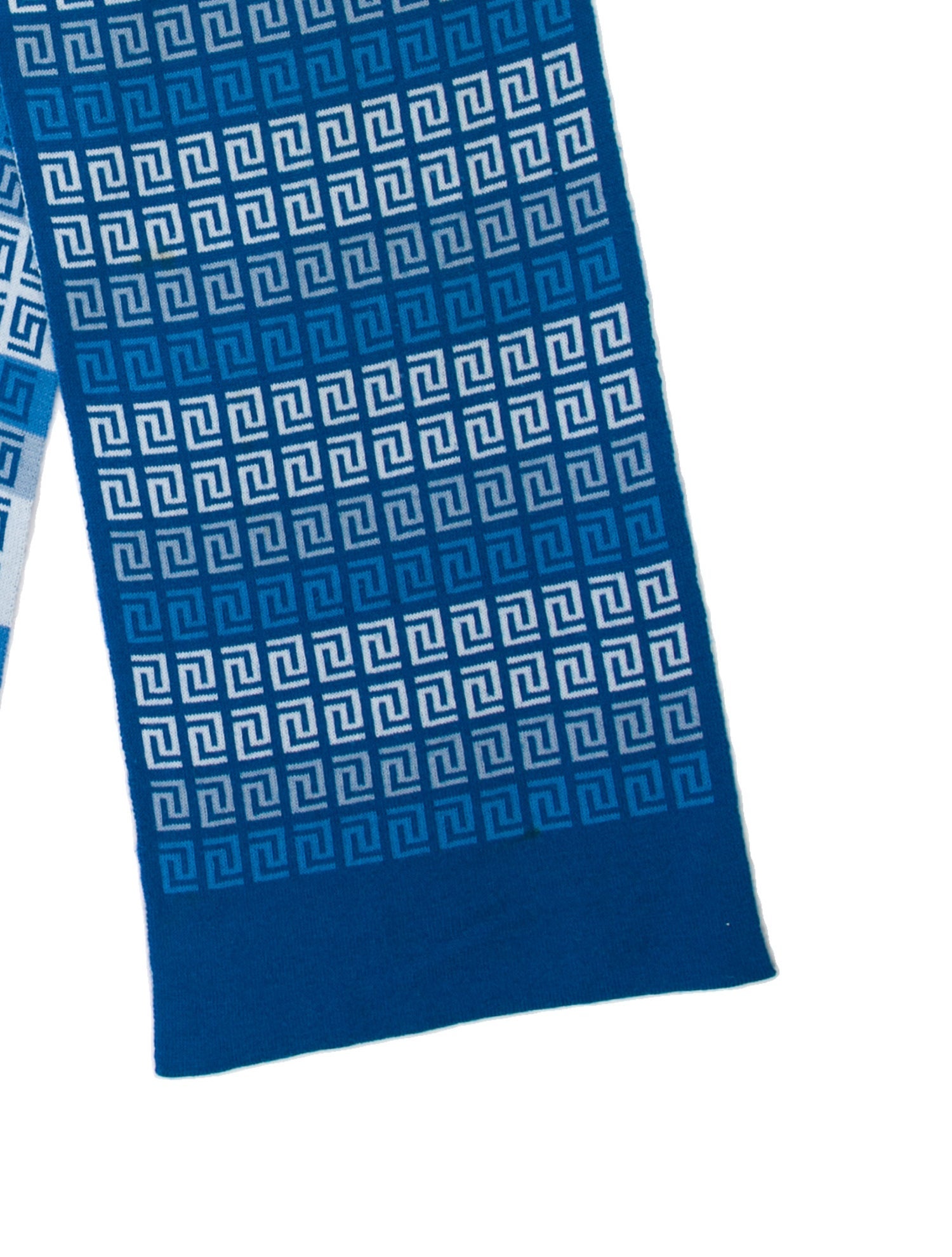 Versace Wool Striped Scarf