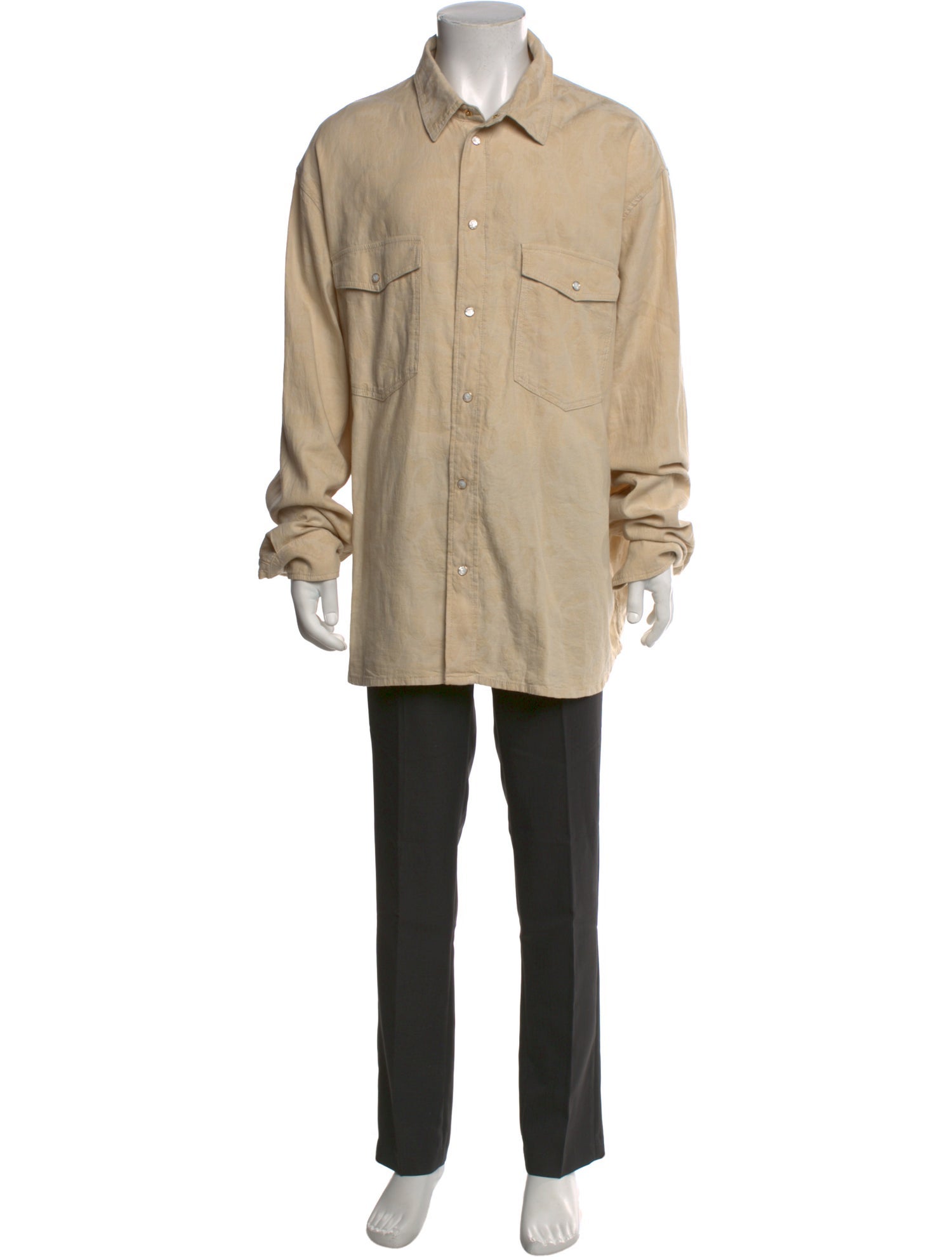 Versace Long Sleeve Dress Shirt