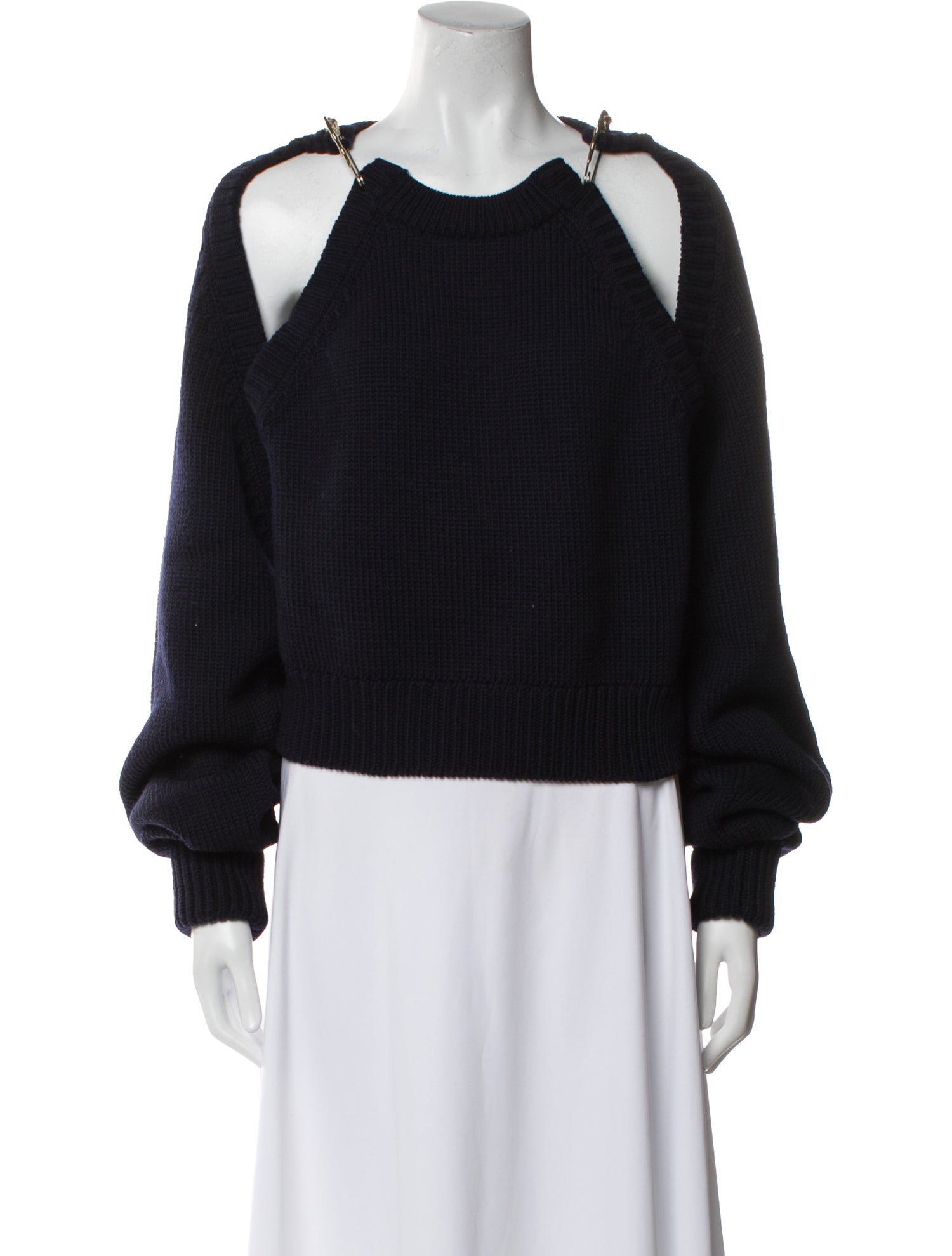 Versace Scoop Neck Long Sleeve Sweatshirt