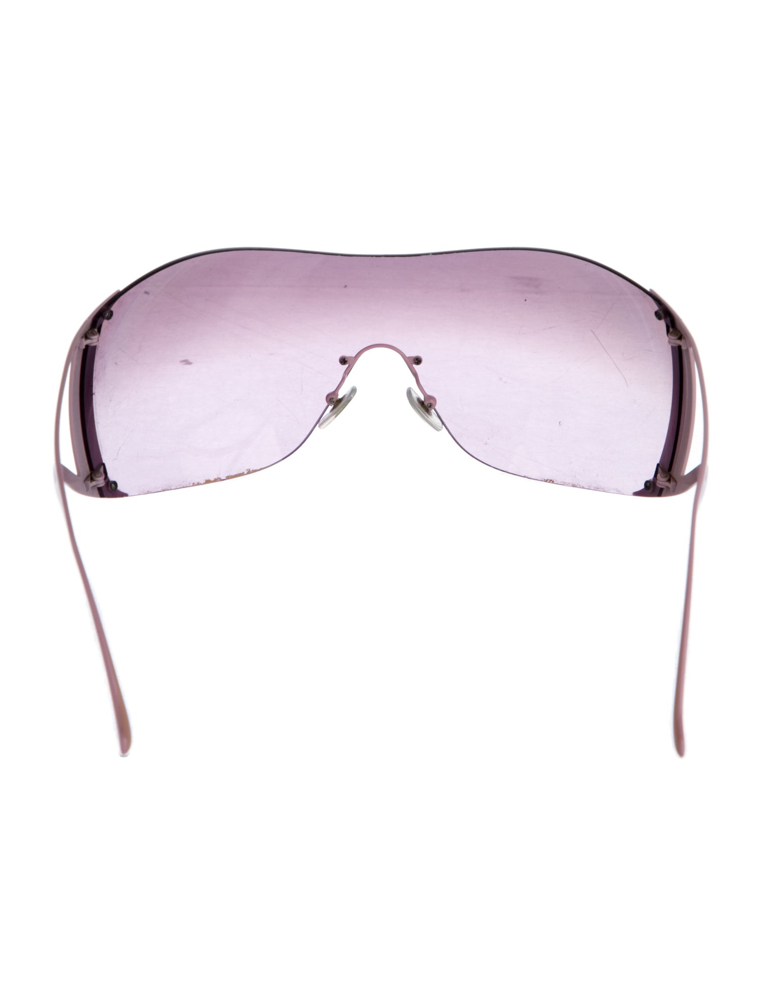 Versace Shield Tinted Sunglasses