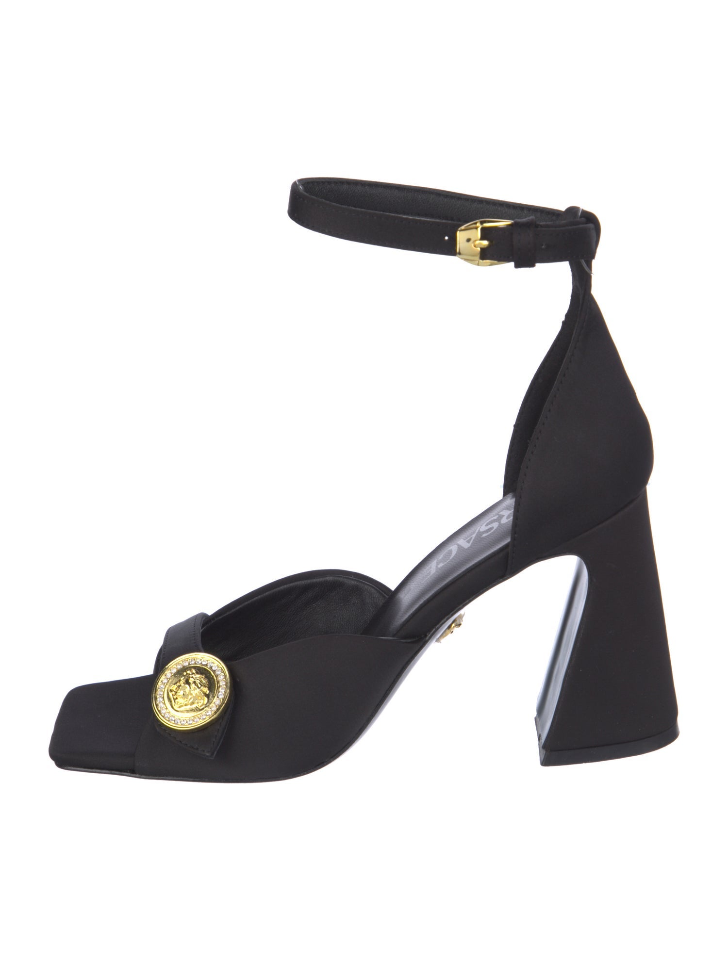 Versace Satin Sandals