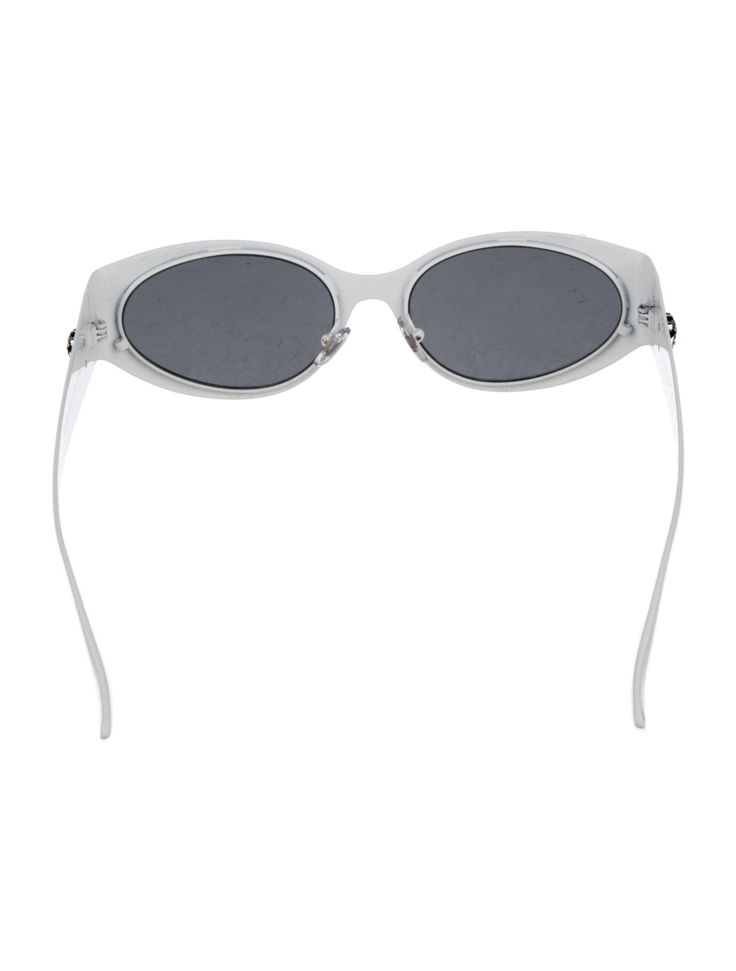 Versace Medusa Insignia Round Sunglasses