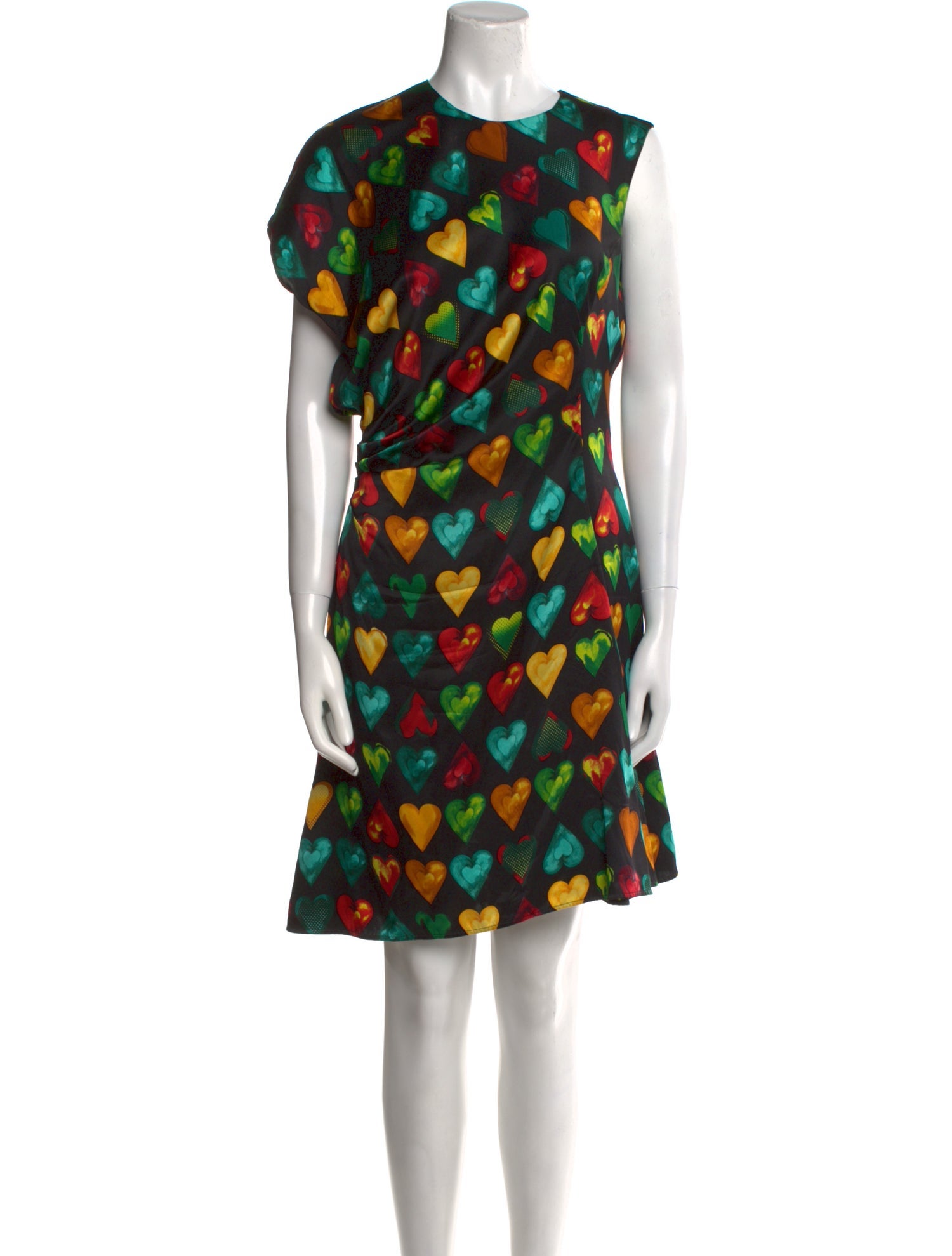 Versace Satin Mini Dress