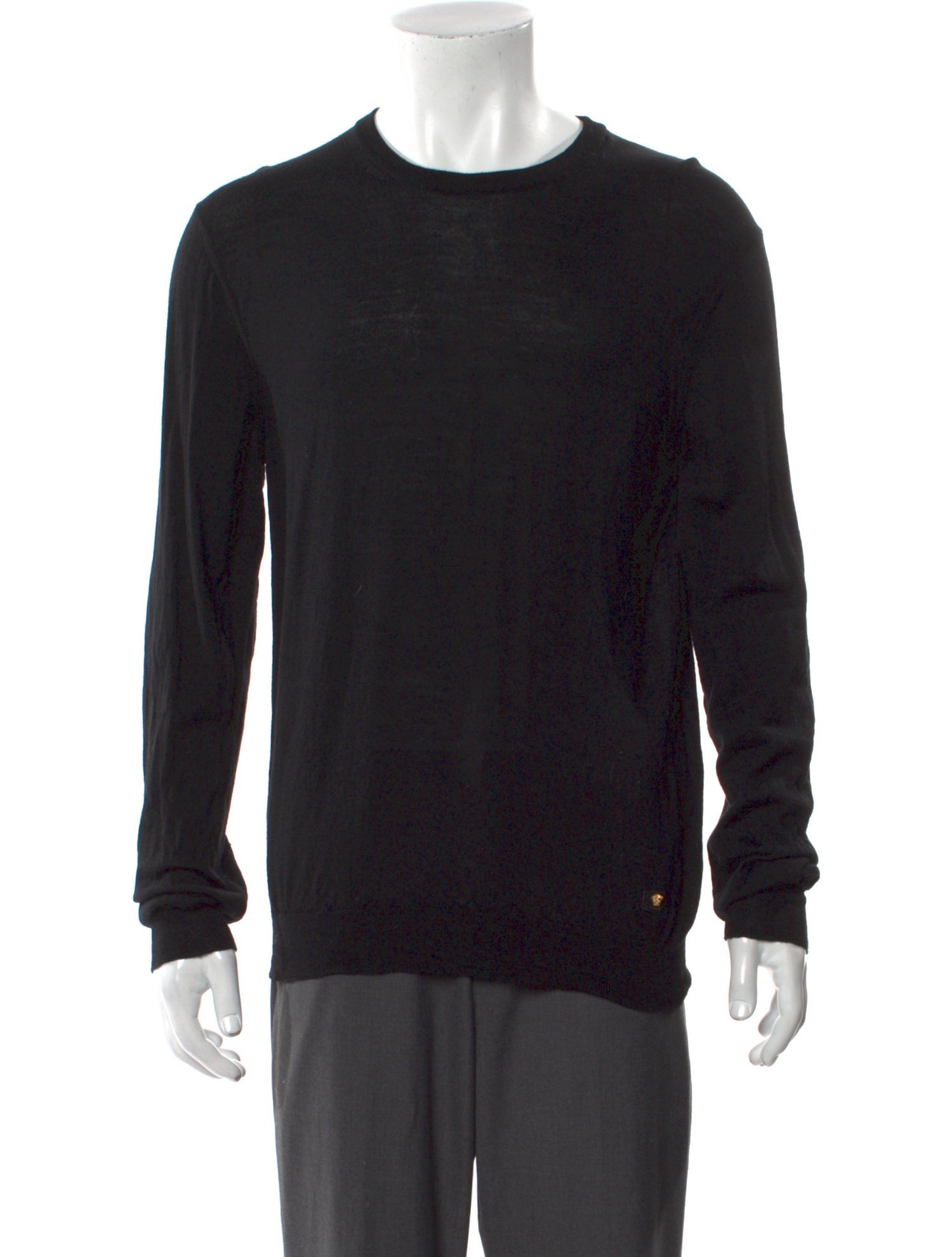 Versace Medusa Insignia Wool Pullover